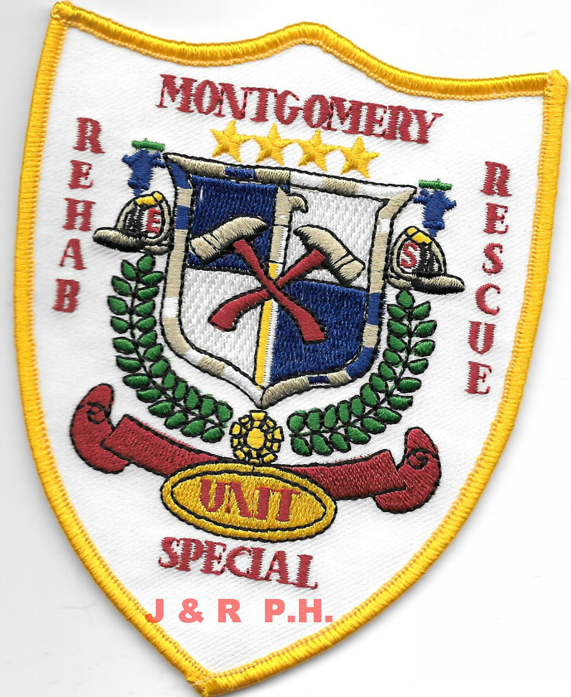 Montgomery  Rehab - Rescue - Special Unit, OH (3.75" x 5" size)   fire patch