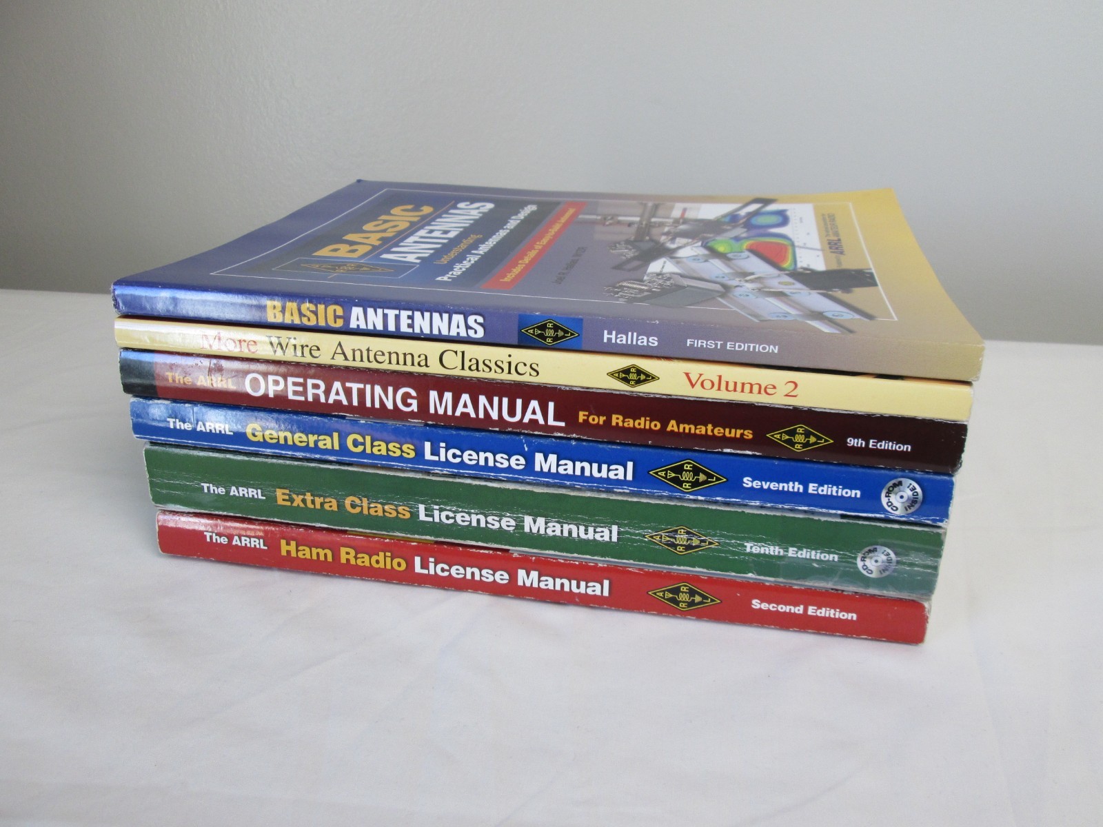 ARRL Ham Radio Book Lot License Manual Extra Class Operating Antennas Classics