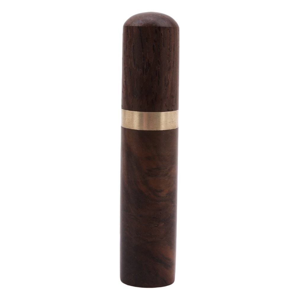 EH-LIFE Pocket Portable Wooden Box Toothpick Holder one size, Ebony