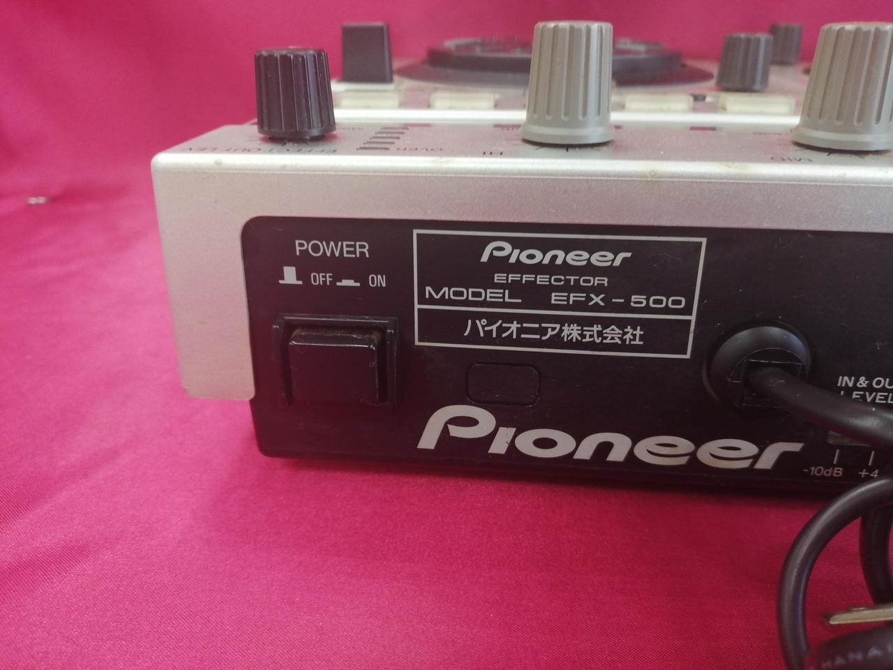Junk Pioneer DJ EFX-500 Box Audio Effector Mixer Controller from JP