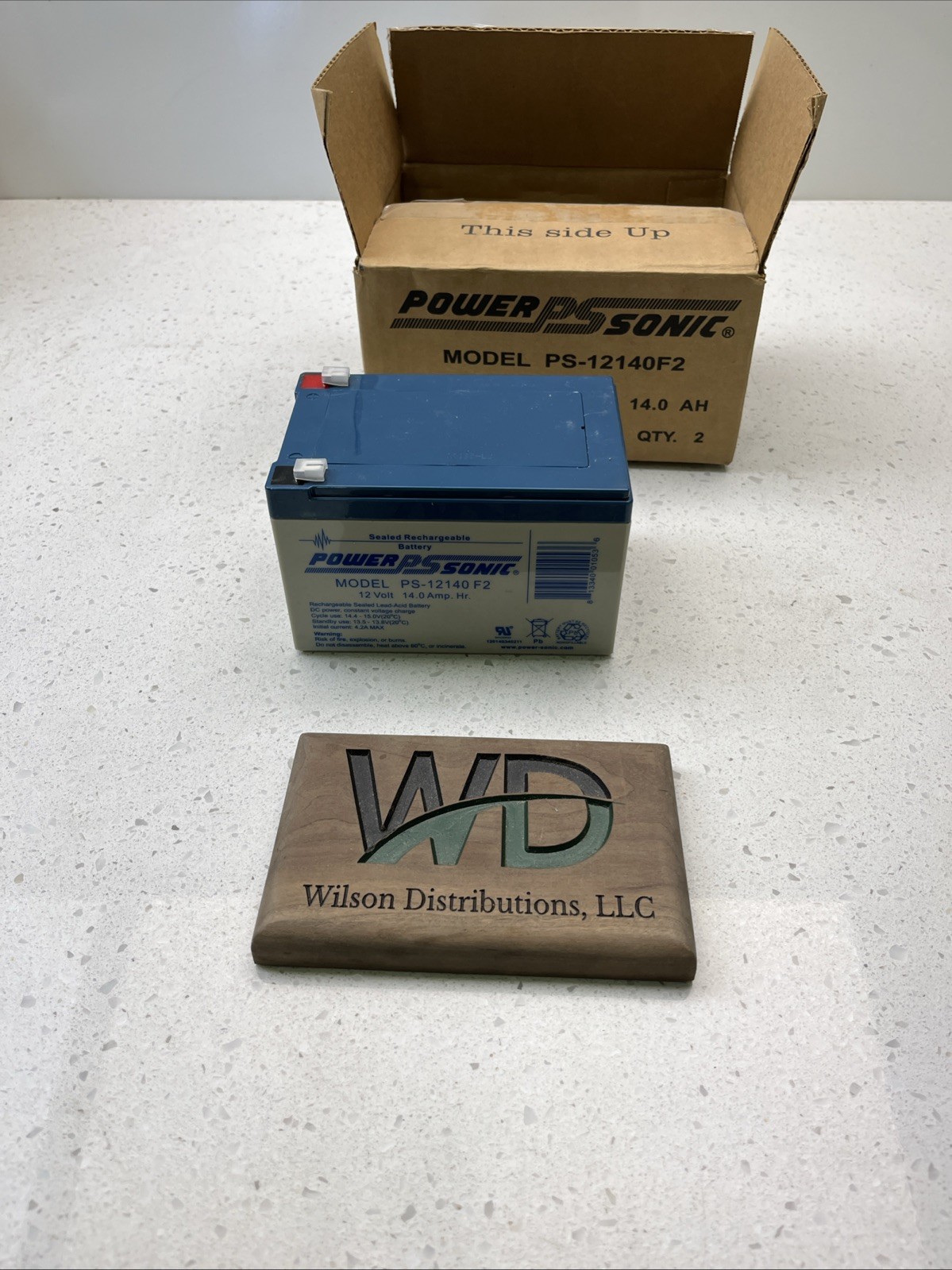 POWER SONIC PS-12140 F2 Battery