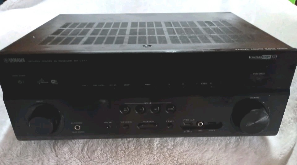 Yamaha RX-V777 7.2 Channel AV Receiver HDMI AM/FM Surround Sound Tested