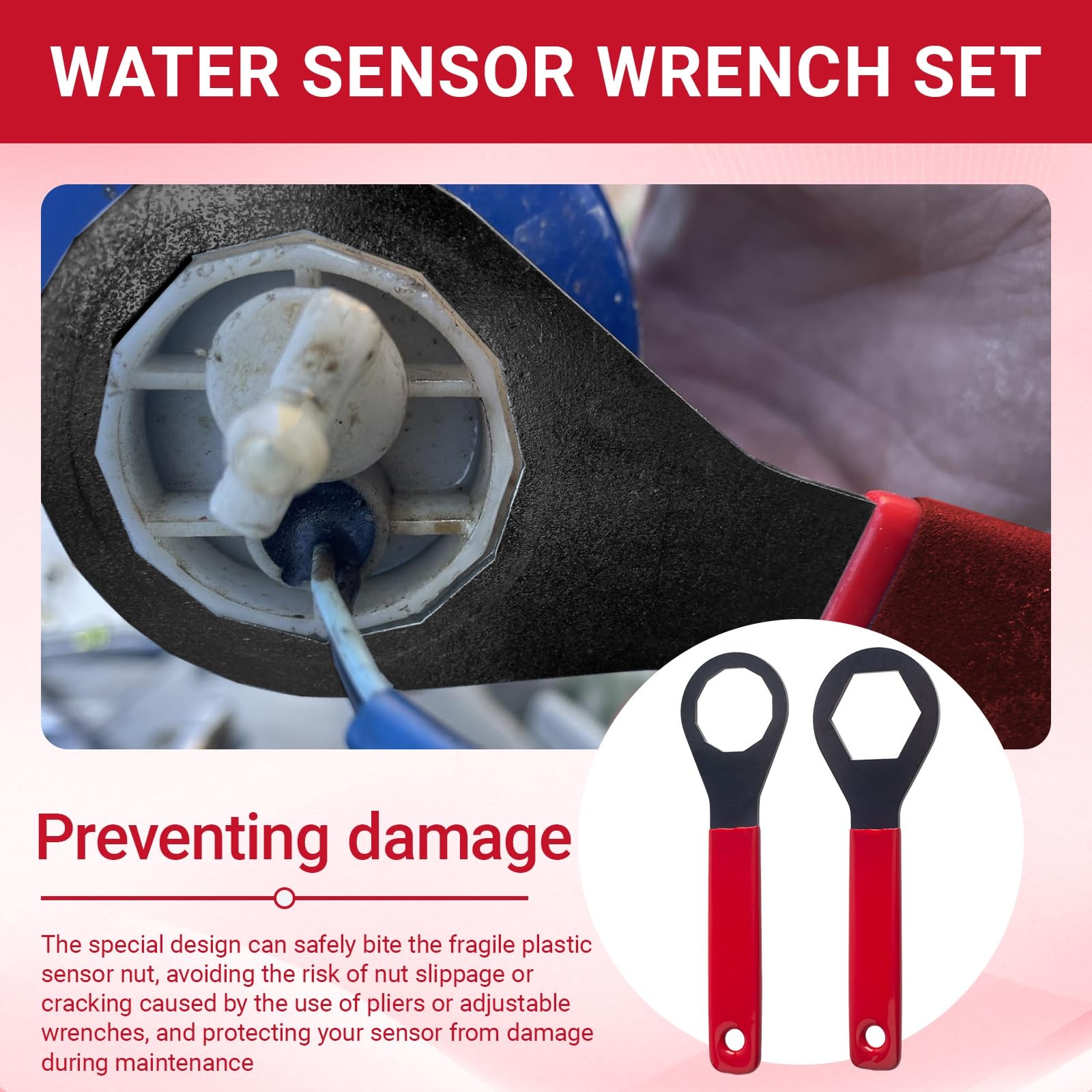 Avixturo Water Sensor Wrench Set, Fuel Filter & Sensor Service Tools