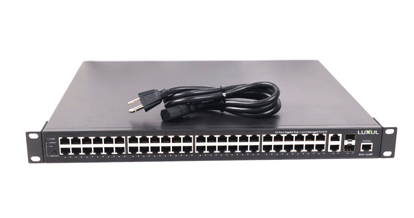 Luxul Gigabit PoE+ Switch XMS-5248P L2/ L3 Managed u795