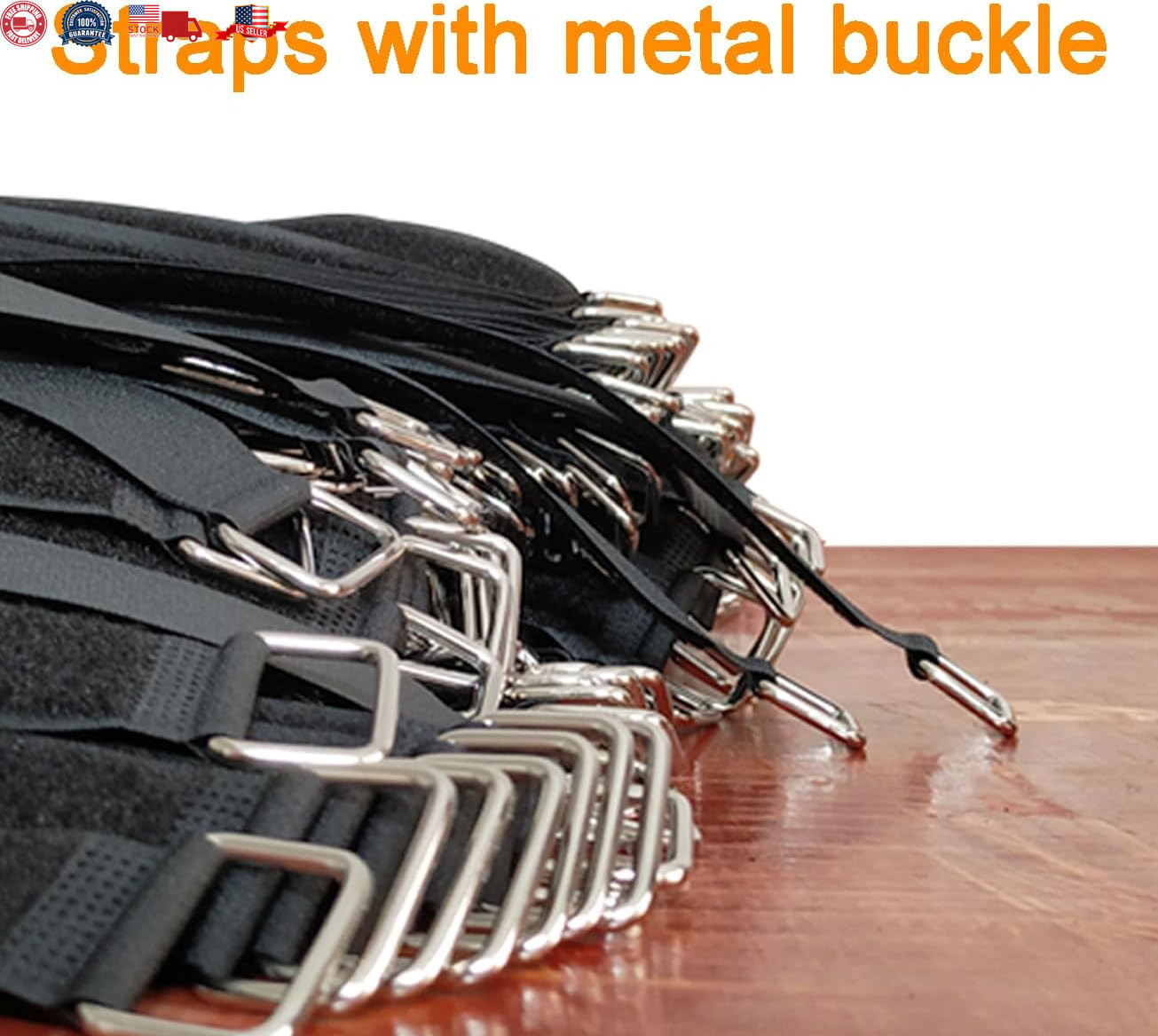 12 Inch Reusable Fastening Cable Straps - Hook and Loop Fixing Straps