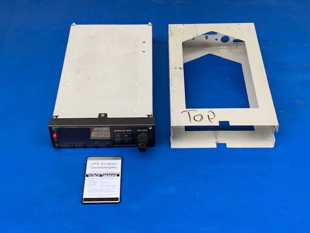 Apollo Morrow II Aircraft GPS NMS 2001 430-6021-001 With Tray And Database Card