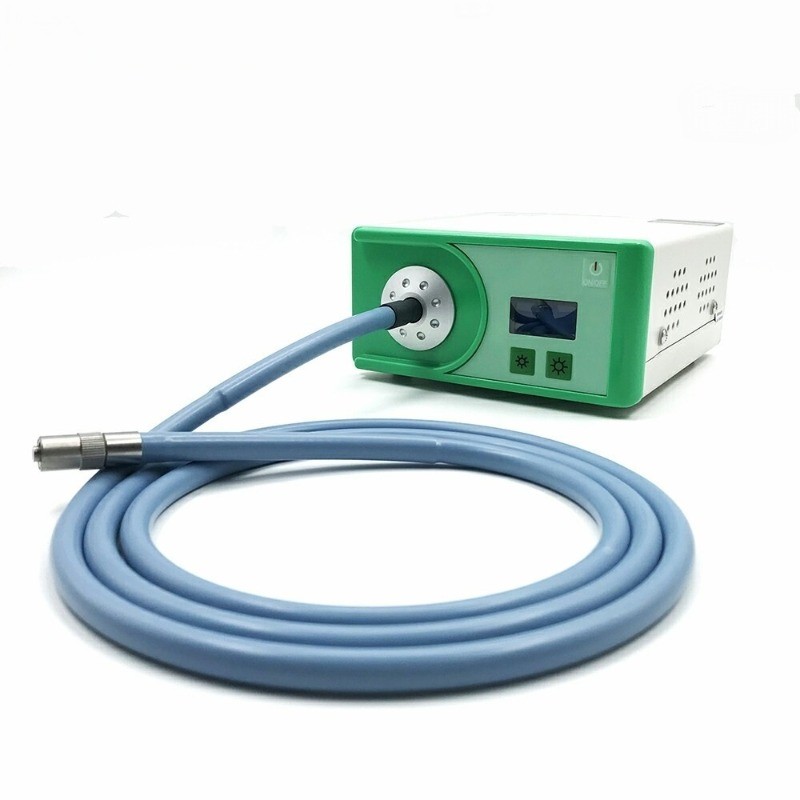 LED 100 Medical Endoscope Endoscopy Microscope Cold Light Source Adjustable New