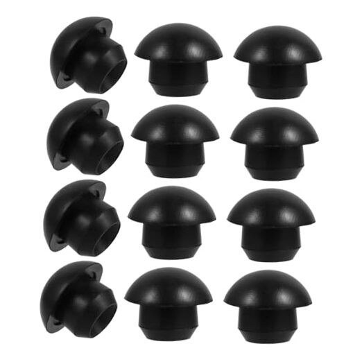 12 PCS Bottle Jack Oil Filler Plugs, Rubber Conical Car Hydraulic Jack Oil