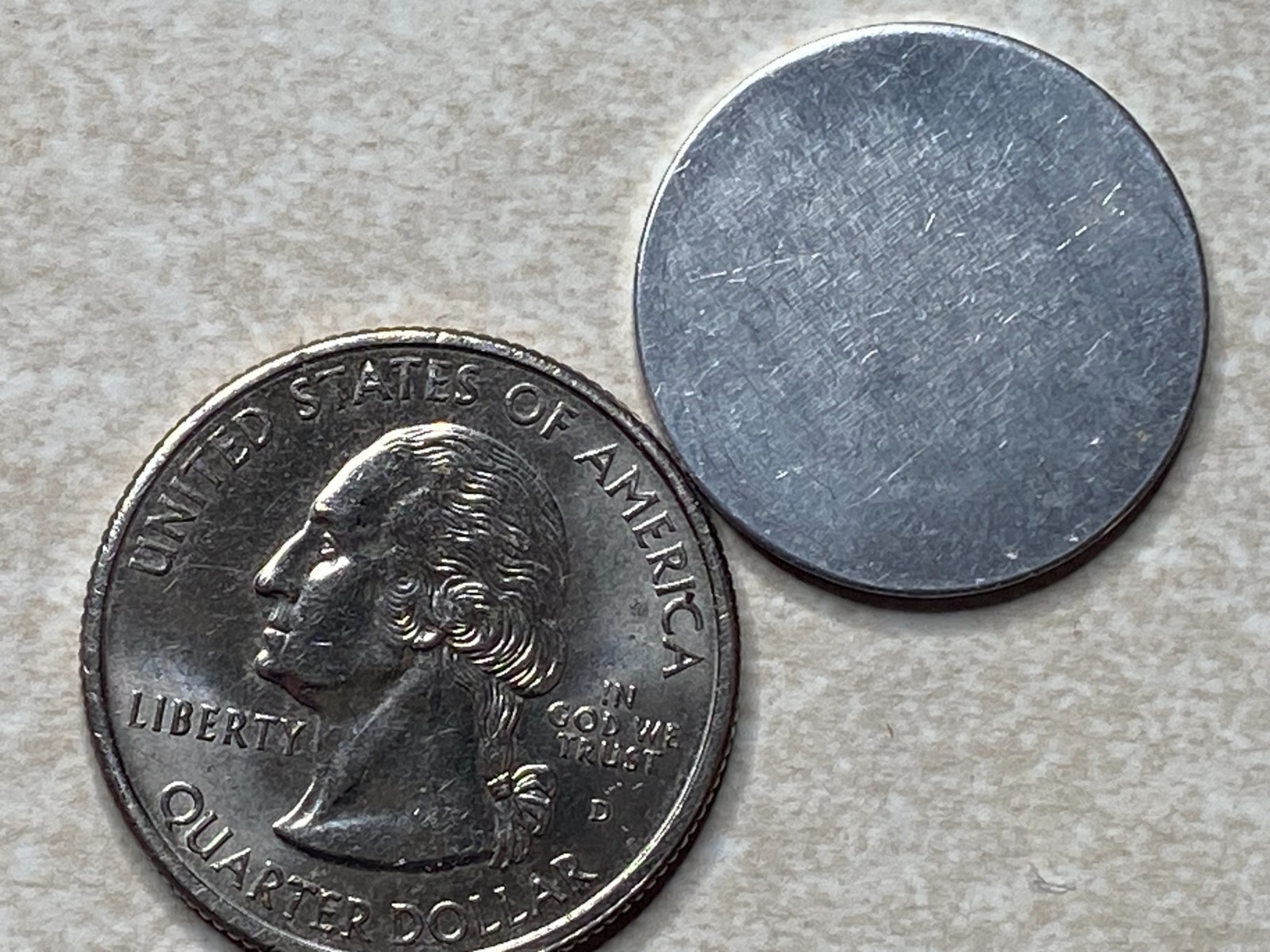 T9105 One Pint Milk, Unknown Anillo Restrike Arcade Token