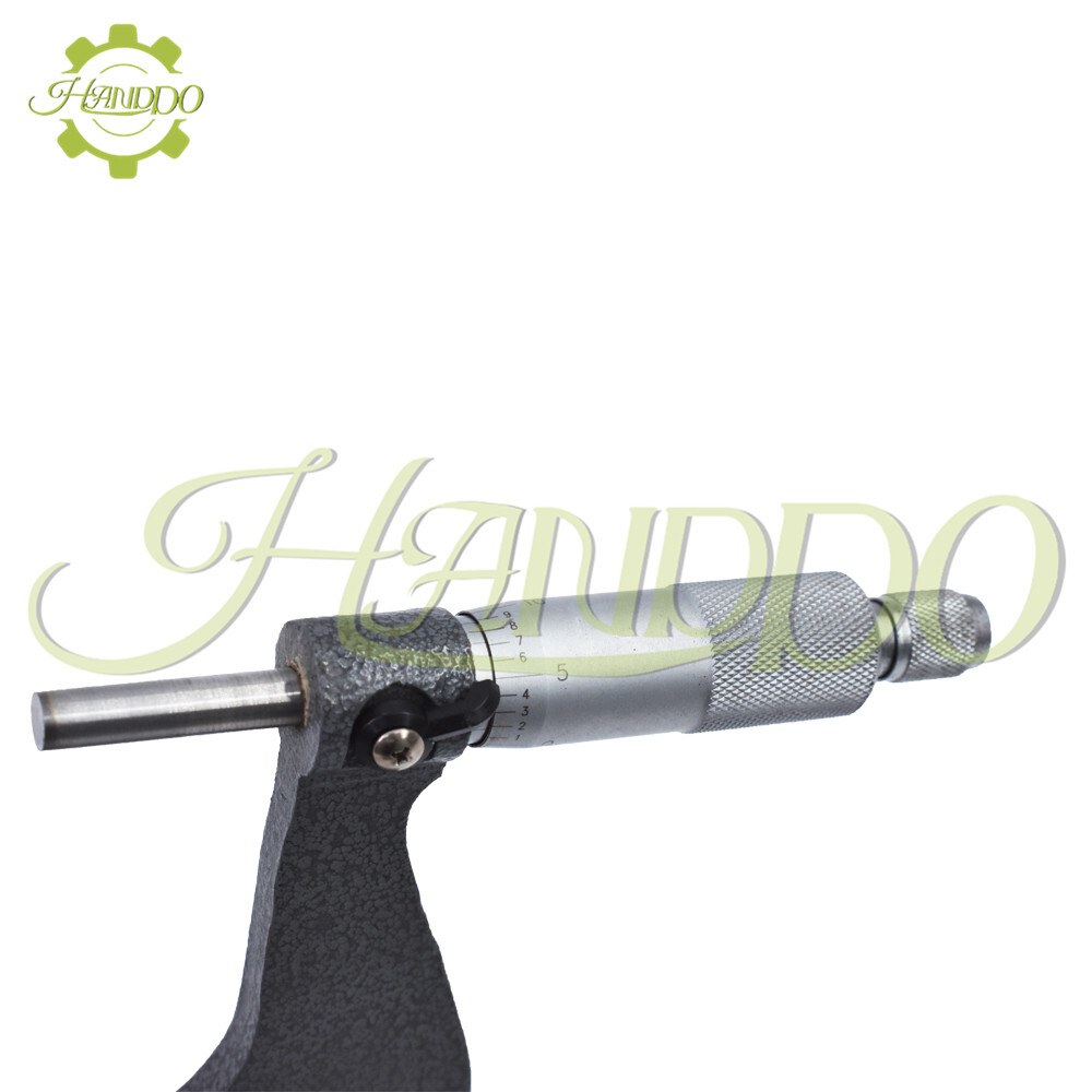 Outside Micrometer 4-5"/0.0001" Carbide Tipped Precision Micrometer