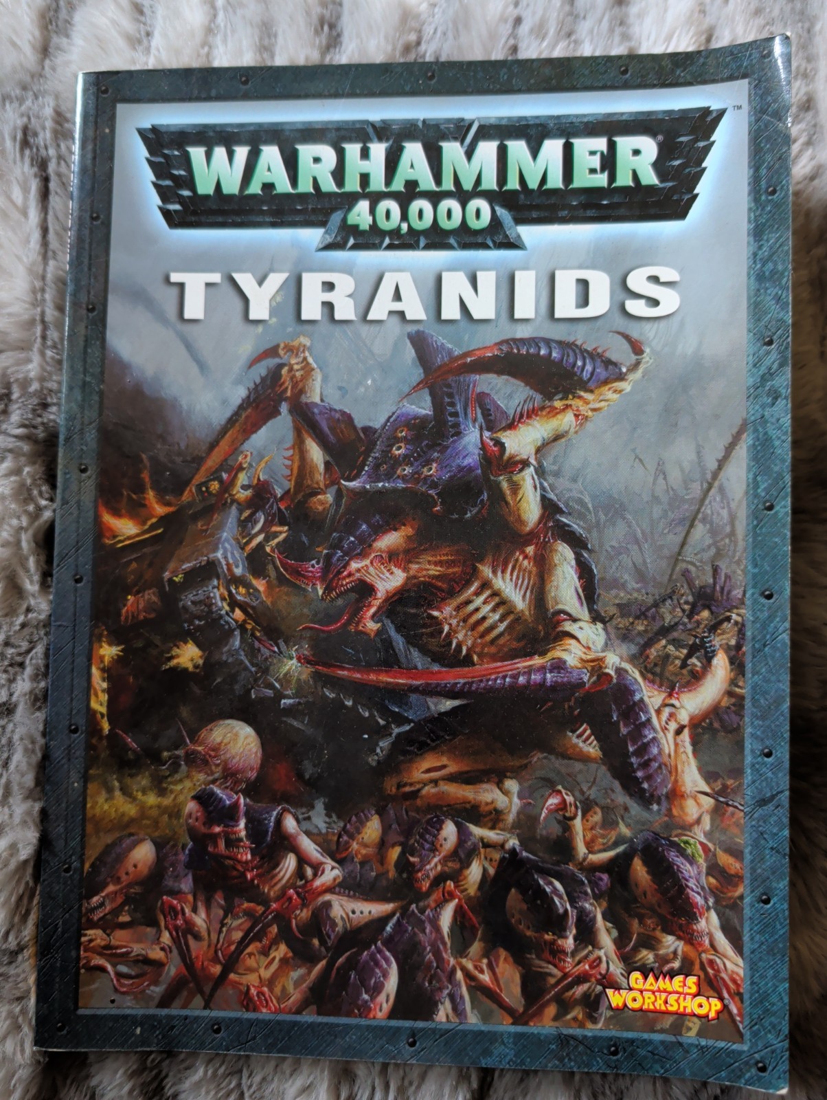Warhammer 40K Tyranids Codex Army Book 2004 Games Workshop GW Soft Cover