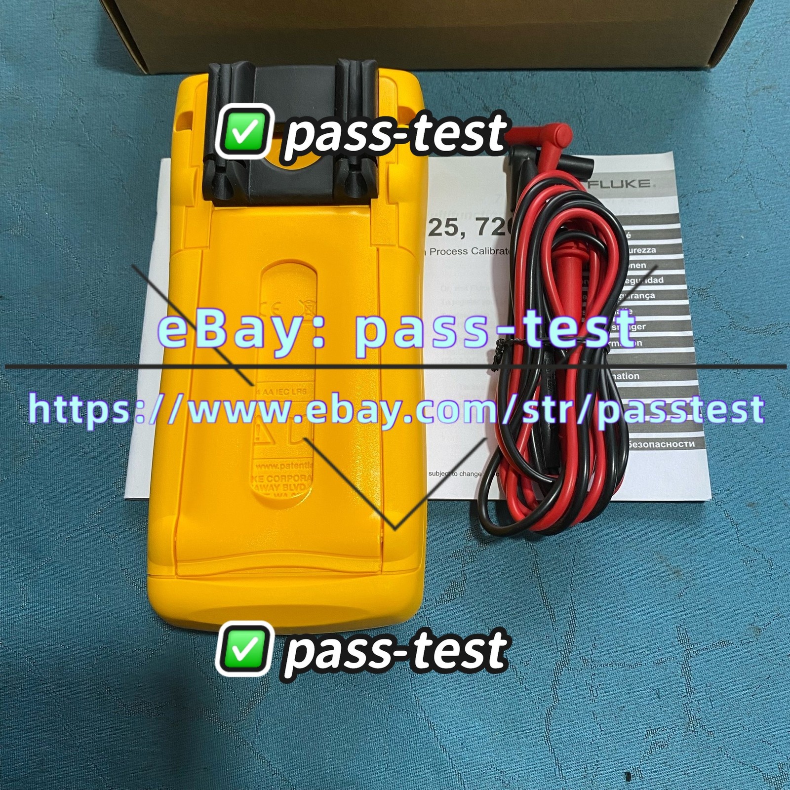 Fluke 726 Multifunction Process Calibrator Calibrated /stock