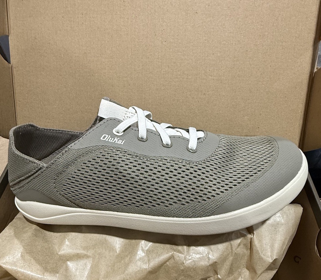 Olukai Moku Pae Men’s Size 9.5 Breathable Slip-On Casual Outdoor Mesh Boat Shoes