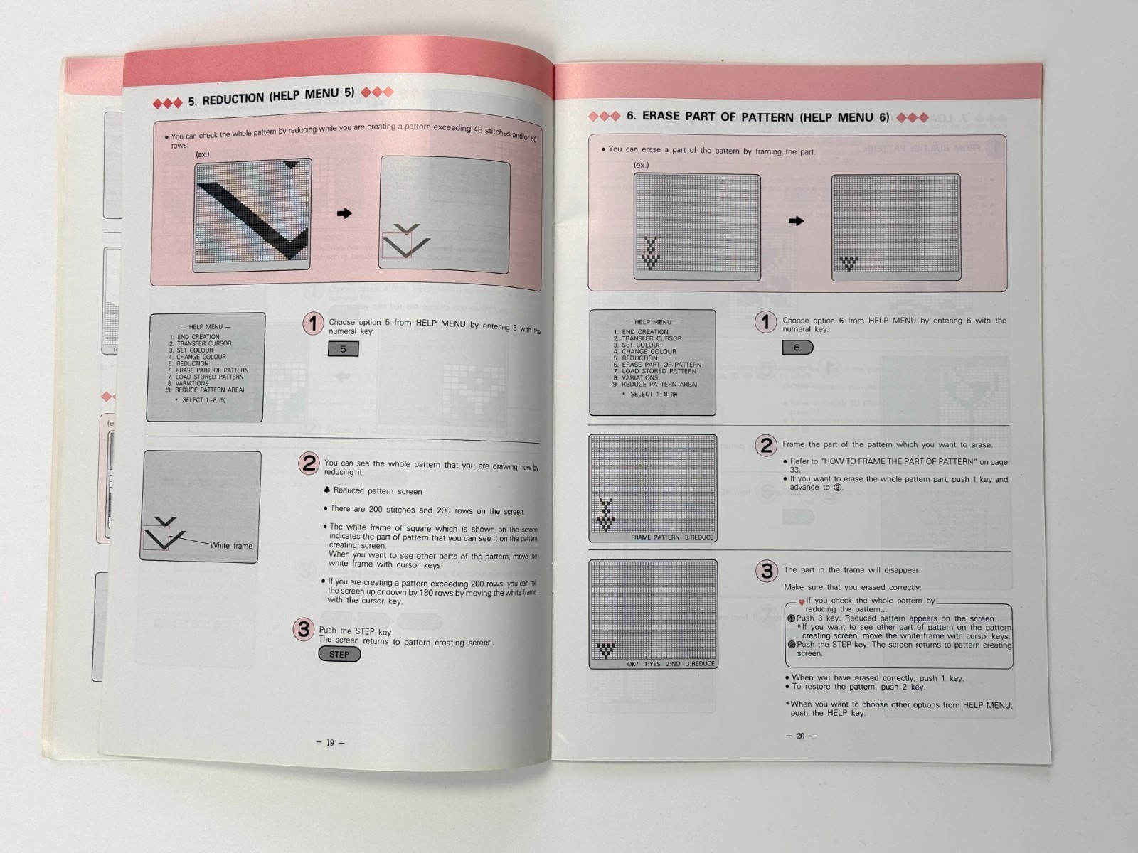 KNITKING Brother Instruction Book for Pattern Programming Device PPD-100, manual
