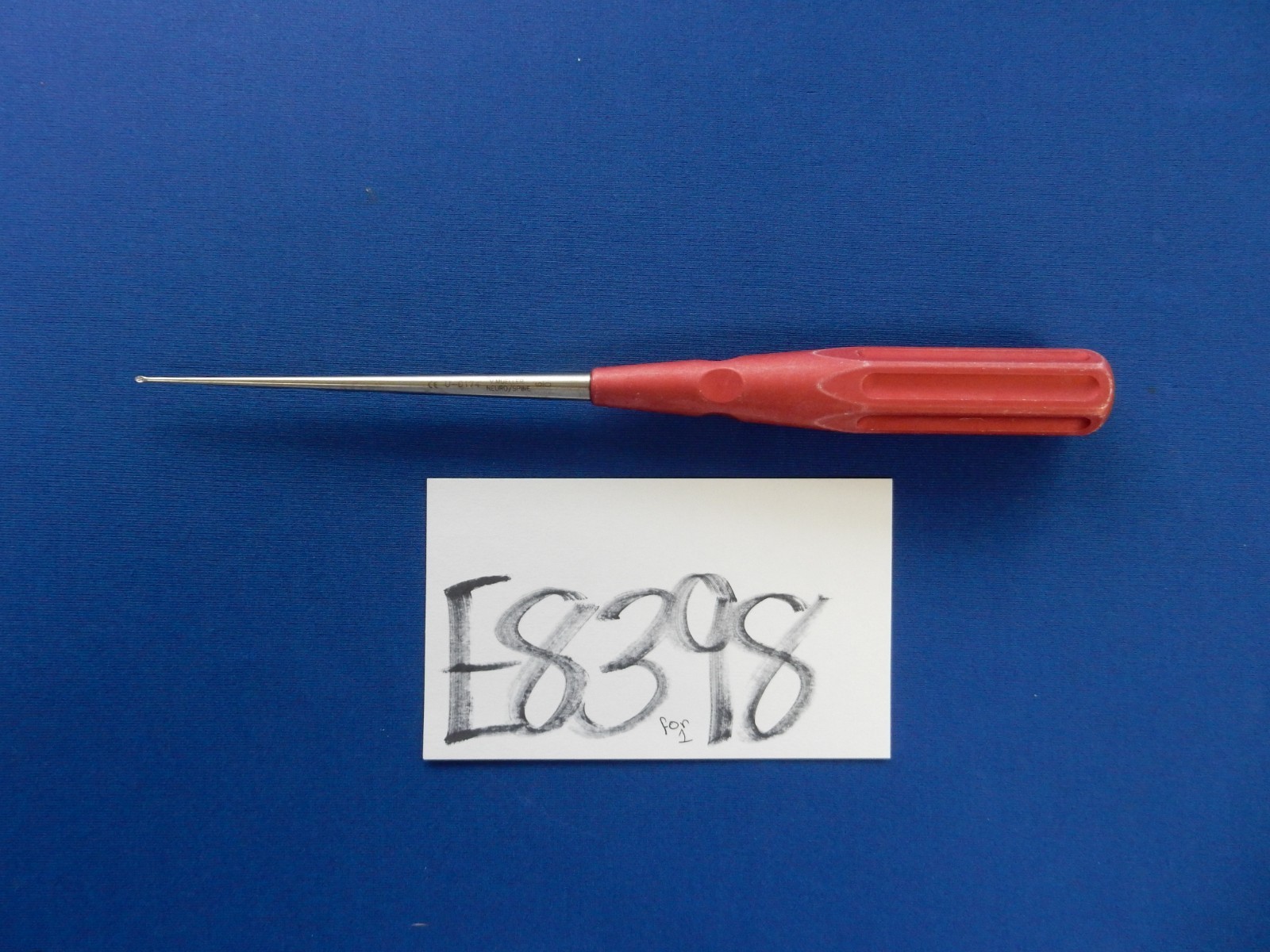 V. Mueller U-0174 Chroma-Line Size 6/0 Straight Upper Curette