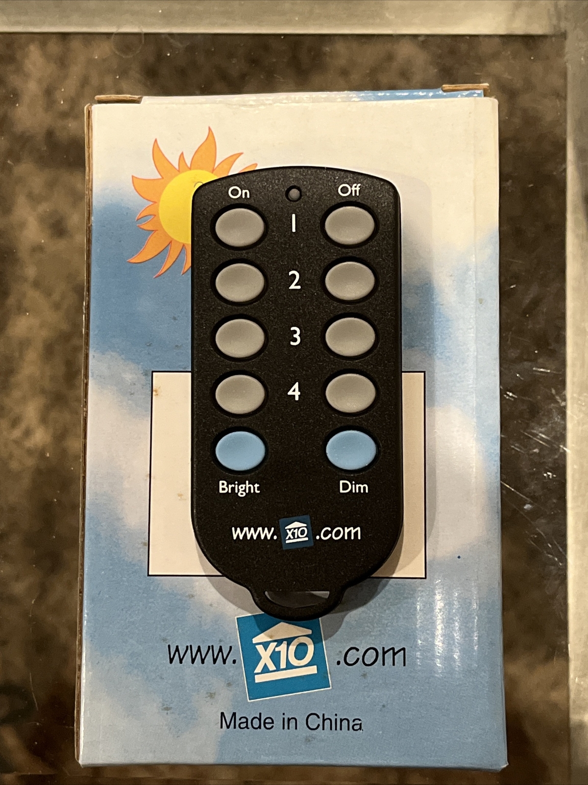 KR22A CreditCard Thin Remote Control