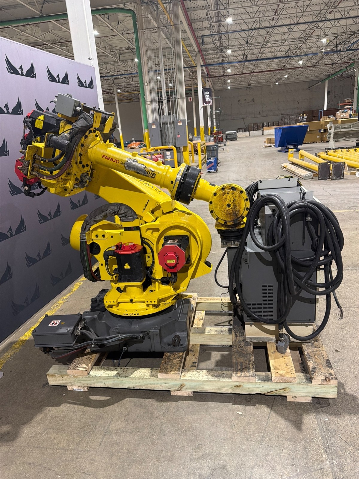 FANUC R-2000iB/210F Complete w/ R-30iB Controls USED