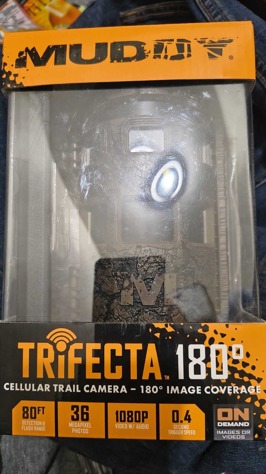 Muddy Trifecta 180 Cellular Trail Camera Brown