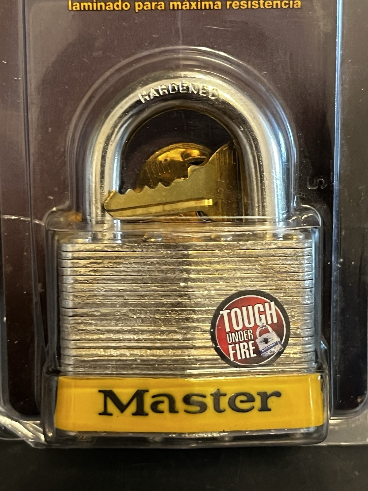 Master Lock Padlock Keyed 5KADPF Contractor Grade 1" Shackle 2" Wide 3733 Code