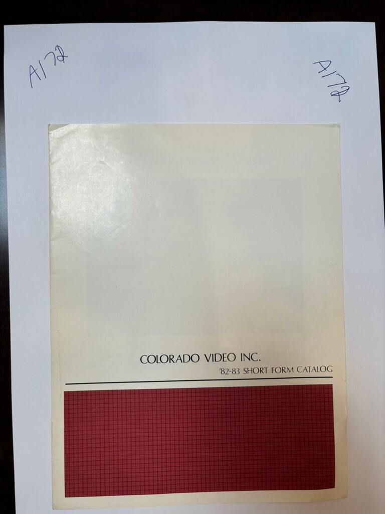 COLORADO 1982-1983 SHORT FORM Sales Brochure Catalog Ad *ORIGINAL