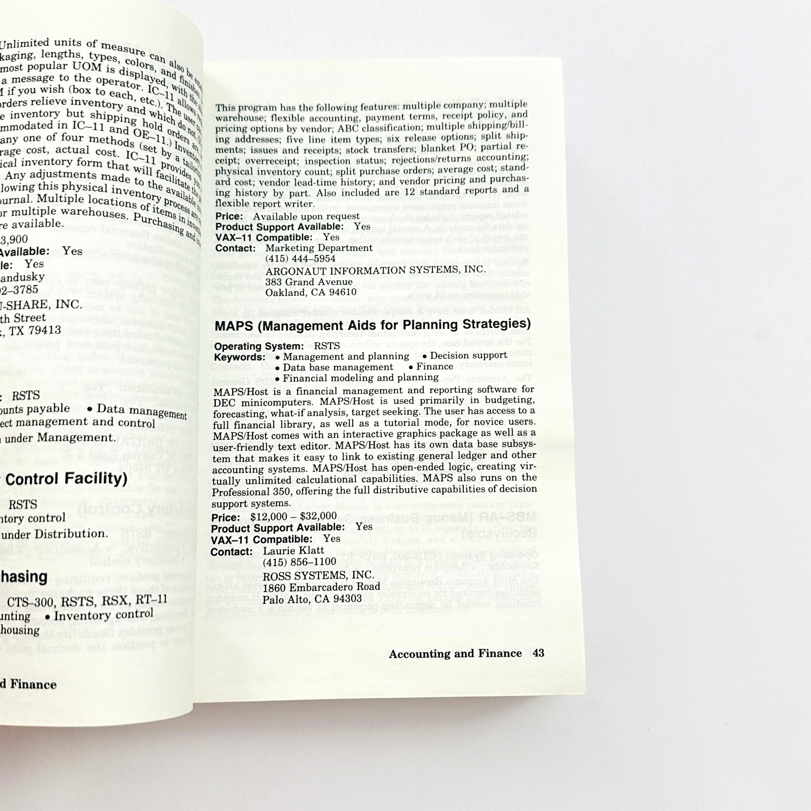 Digital PDP-11 Software Source Book WORN READING COPY First Edition 1983