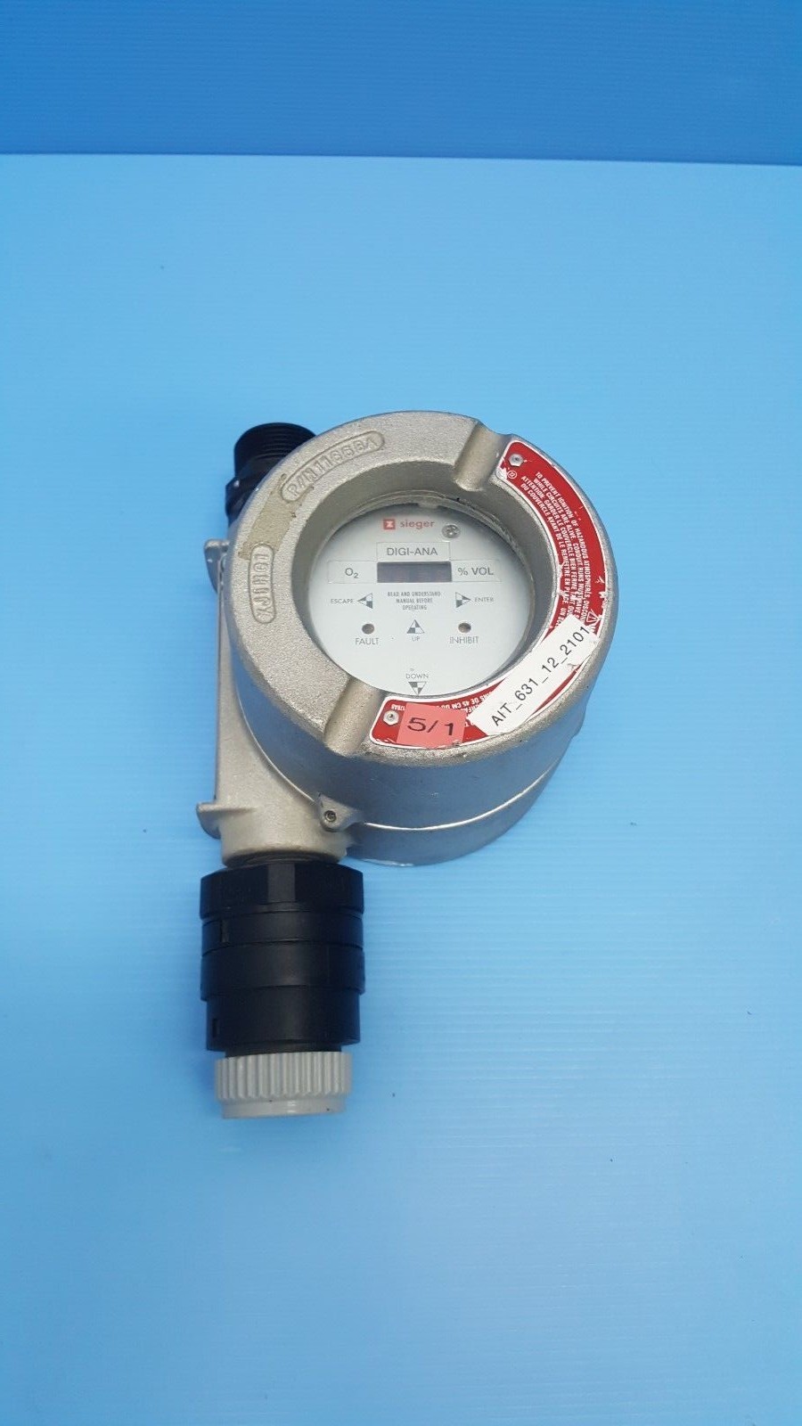 zellweger analytics DIGI-ANA Non-Intrusive Transmitter 2460-0011 Rev. 5 SIEGER