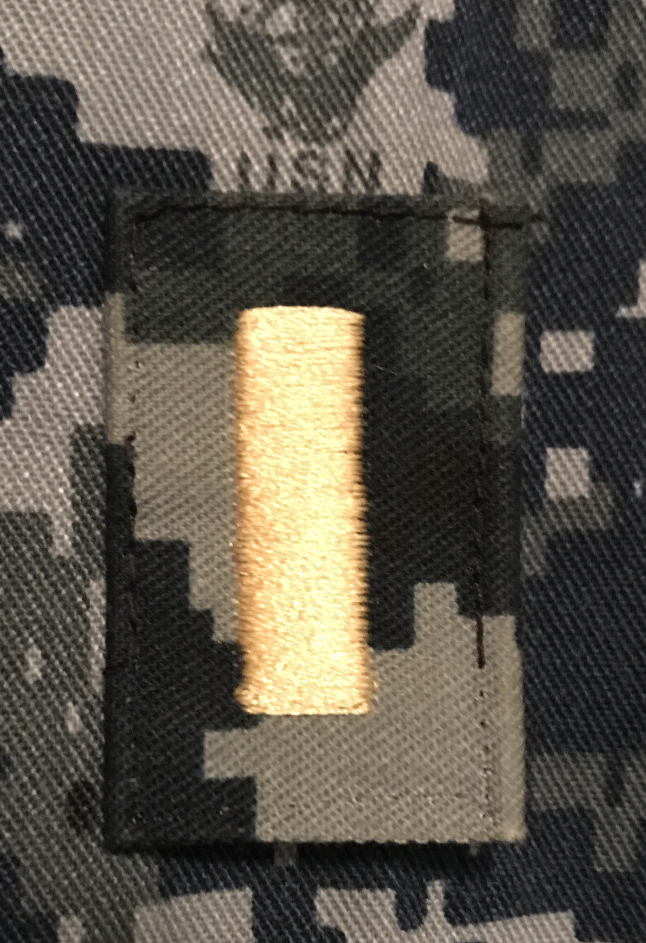 US Navy ENS/O1 Cap Rank NWU Type I Ensign USN