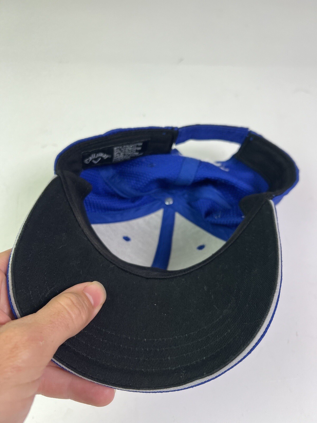 Callaway Royal Blue Strapback Weather Series Hat Embroidered