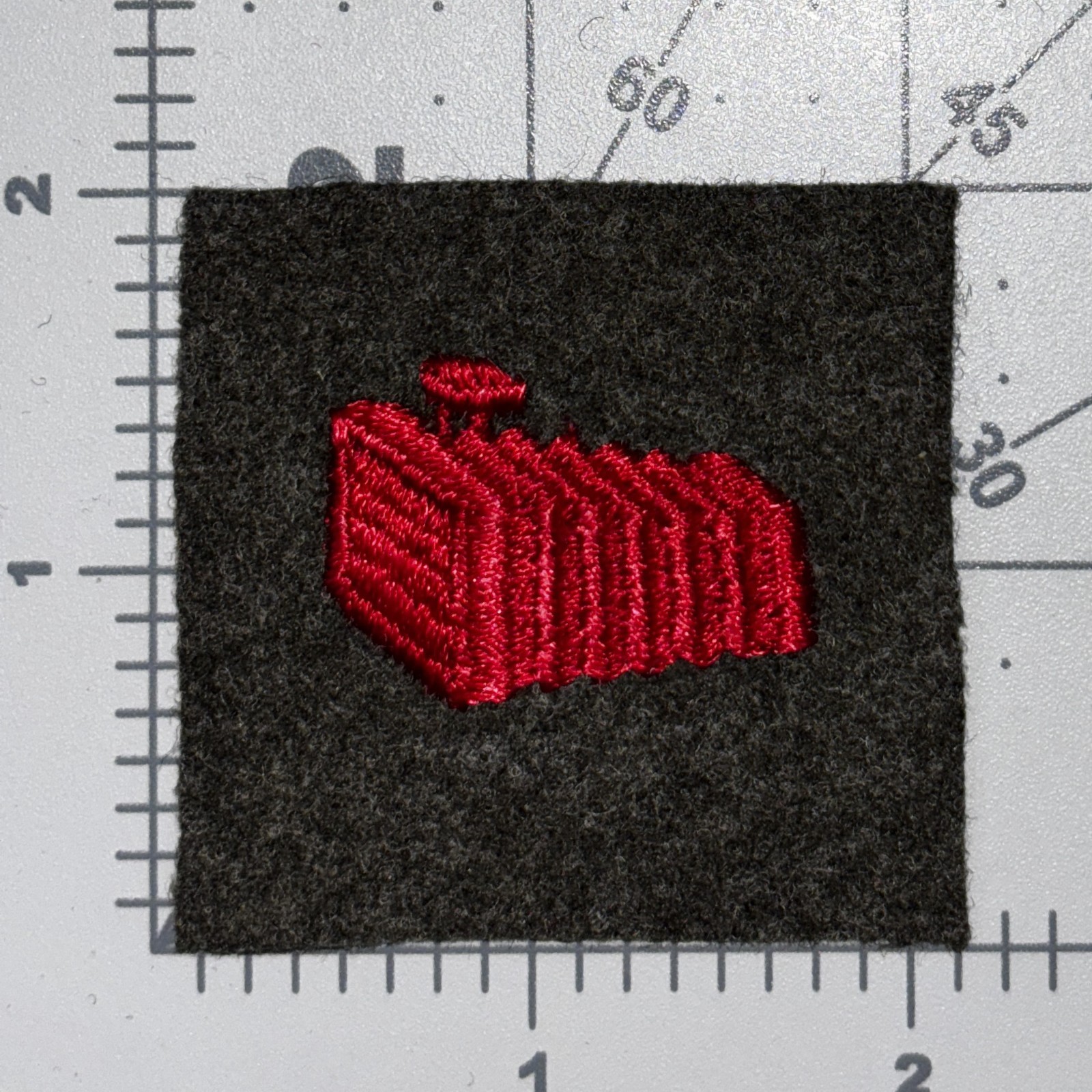 USMC Shipboard Marine Photographer's Mate Cuff Patch Inv# K2304