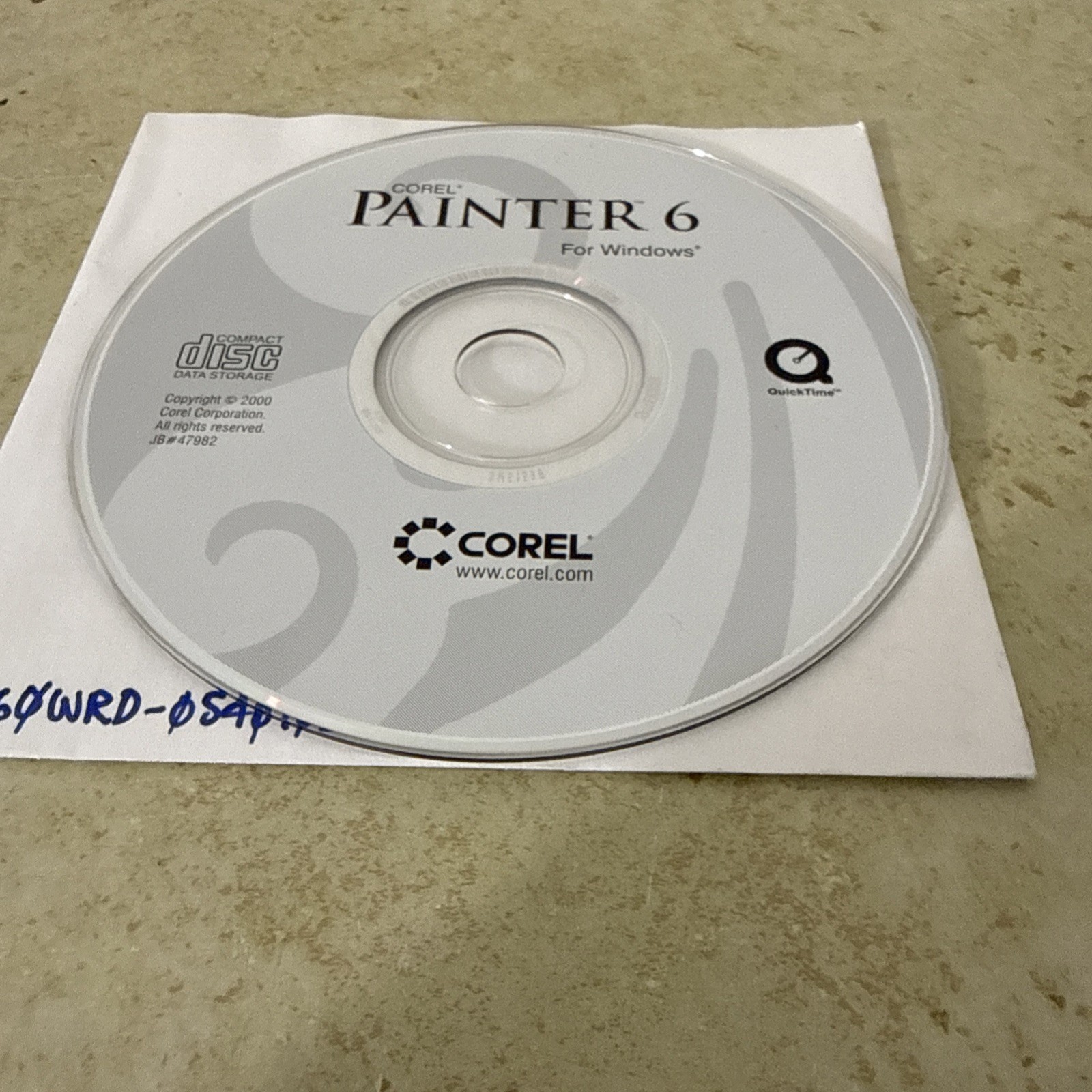 Corel Painter for Windows Disc 2