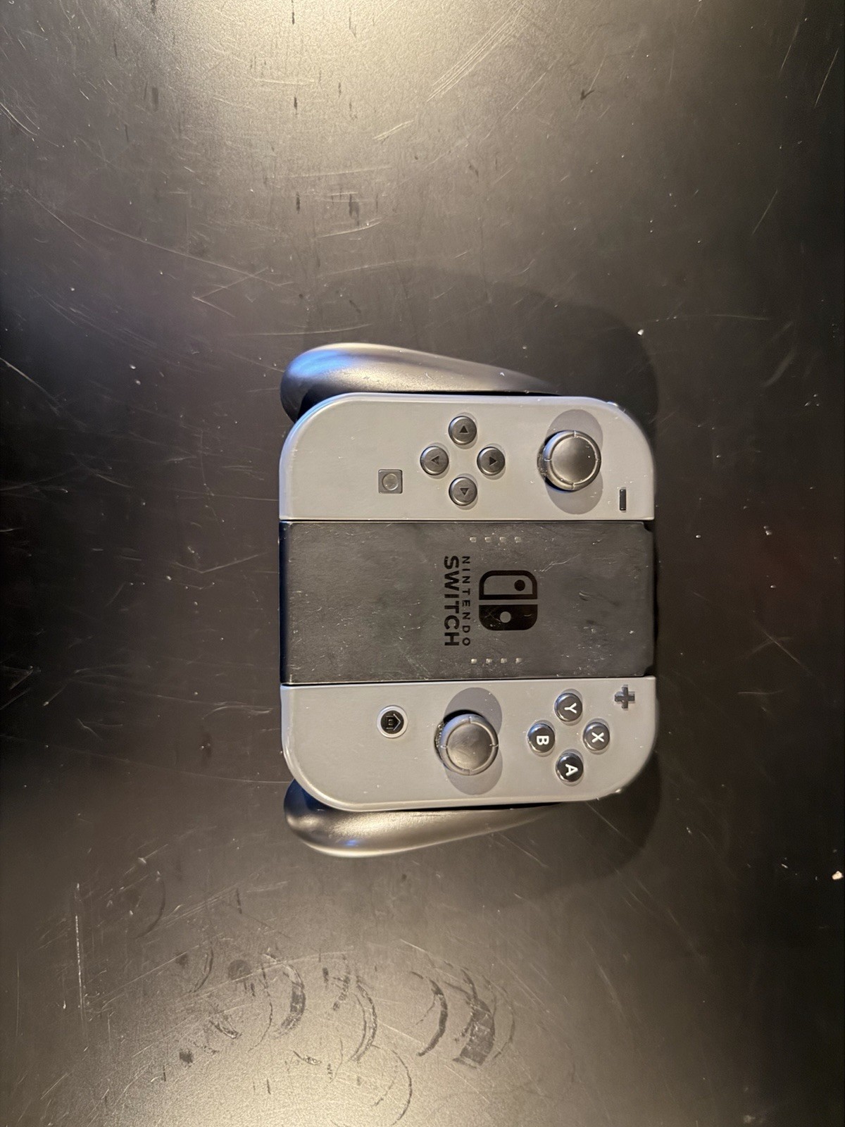 Nintendo Switch Bundle Gray Joy-Cons Dock HDMI AC Adapter Mario Case READ DISC