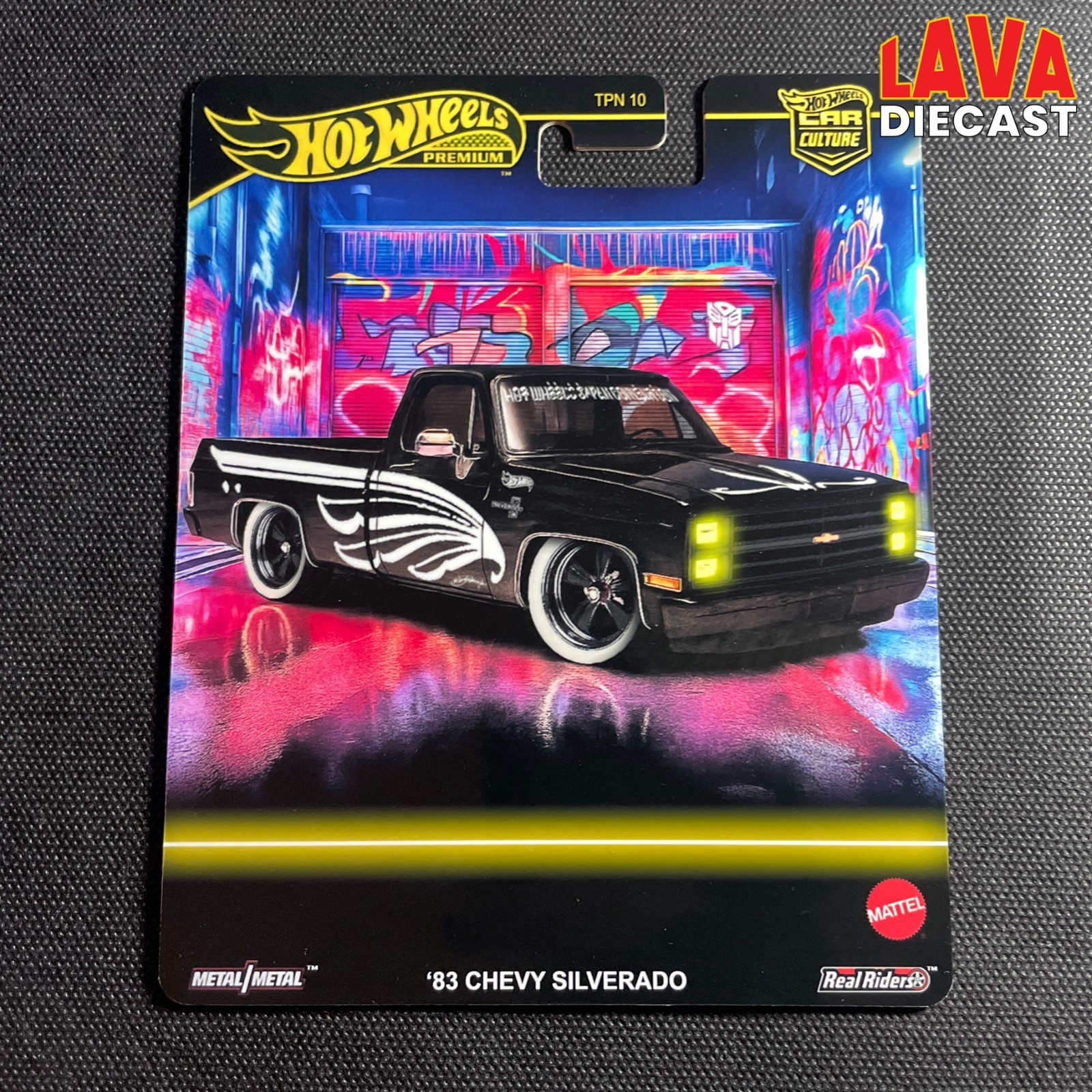 Custom card  Hot Wheels Japan Convention 2024 83 Chevy Silverado Square Body C10