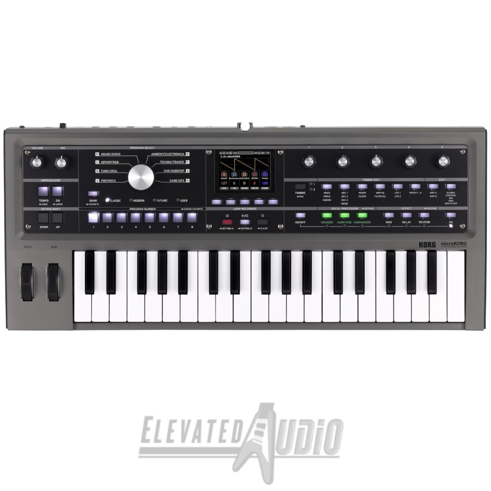 Korg microKORG 2 + Vocoder Keyboard SYNTHESIZER, B-Stock, MINT condition!!