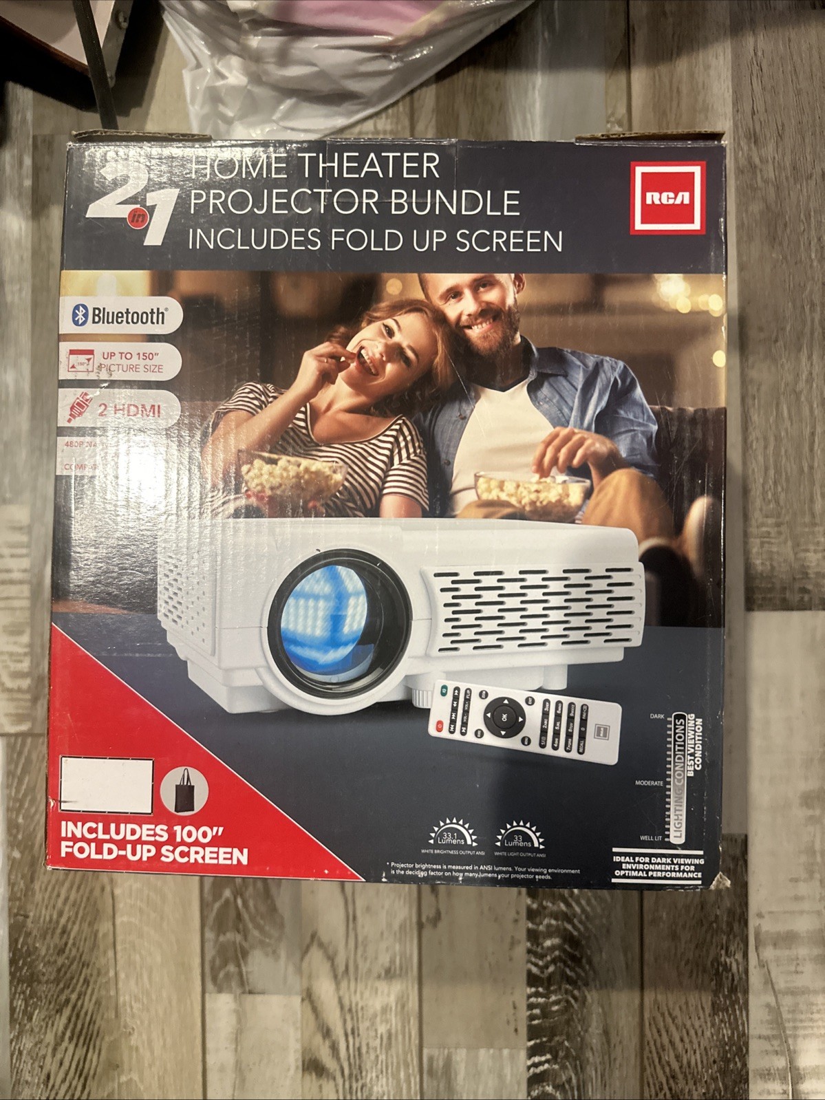 RCA RPJ-2000 1080p (FHD) Desktop Projector