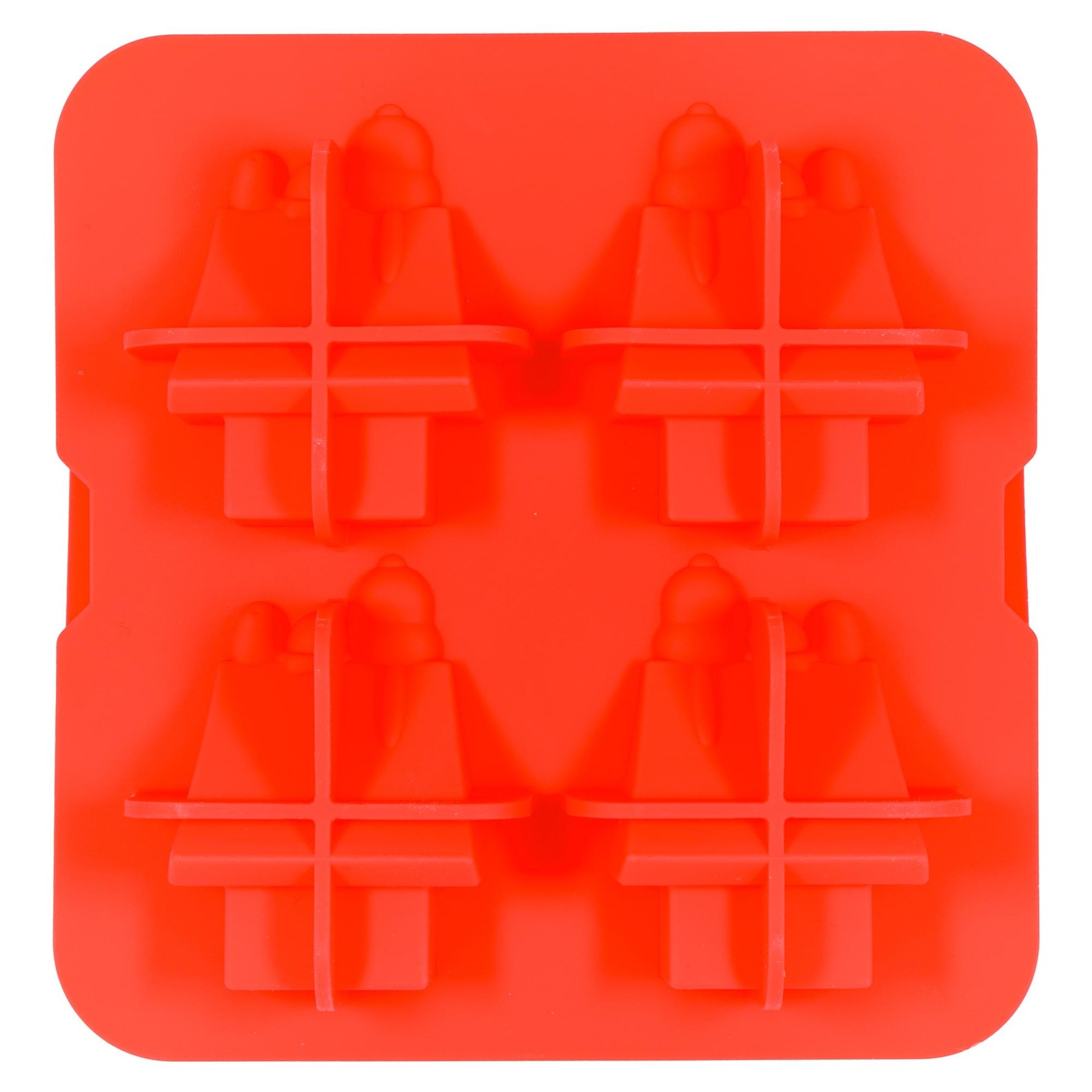 Peanuts Snoopy Doghouse Molded Silicone Ice Cube Tray | Makes 4
