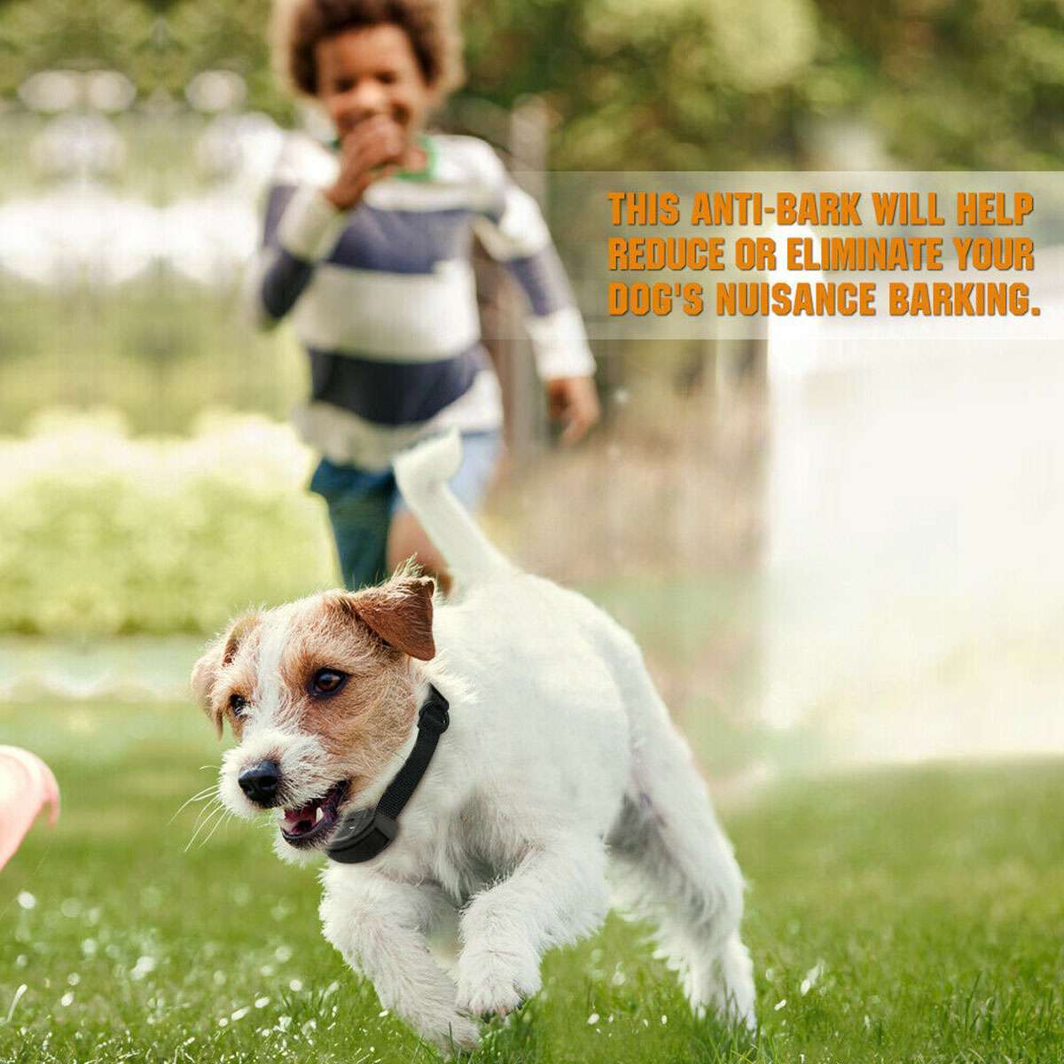 Automatic Anti Bark Barking Shock Control Collar Device Small Medium Large Dog