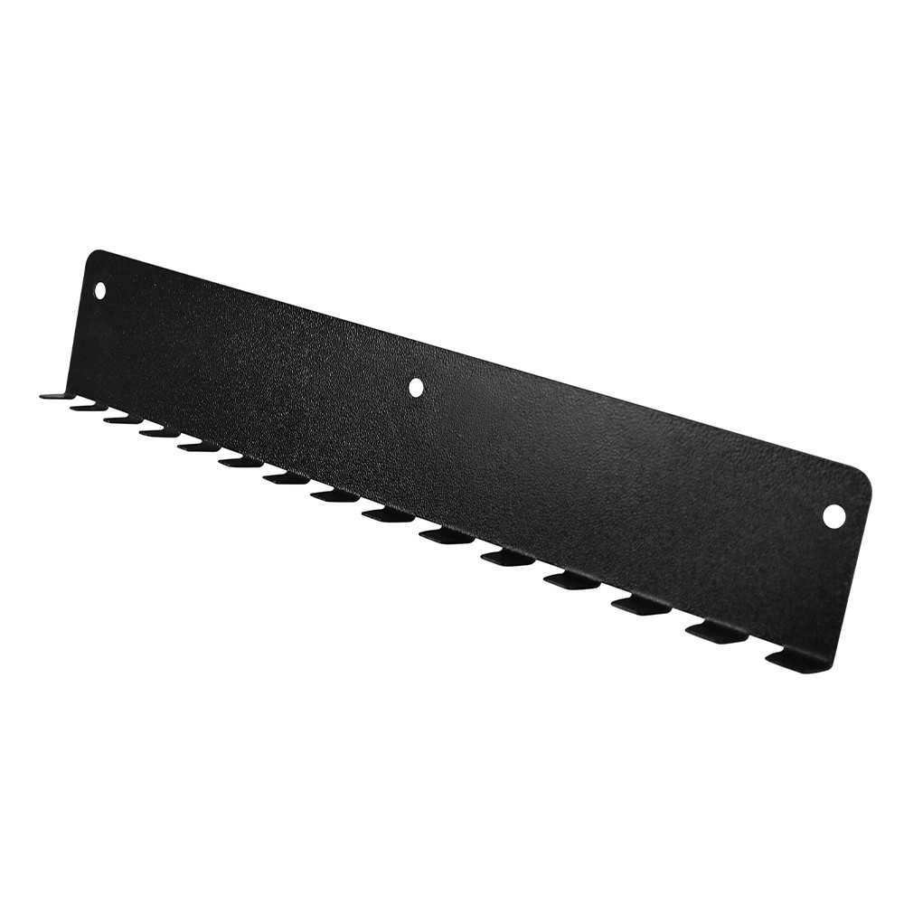 Rack Holder Wall Mount Holds up to 15 Wrench for Garage Shop Storage Organizer