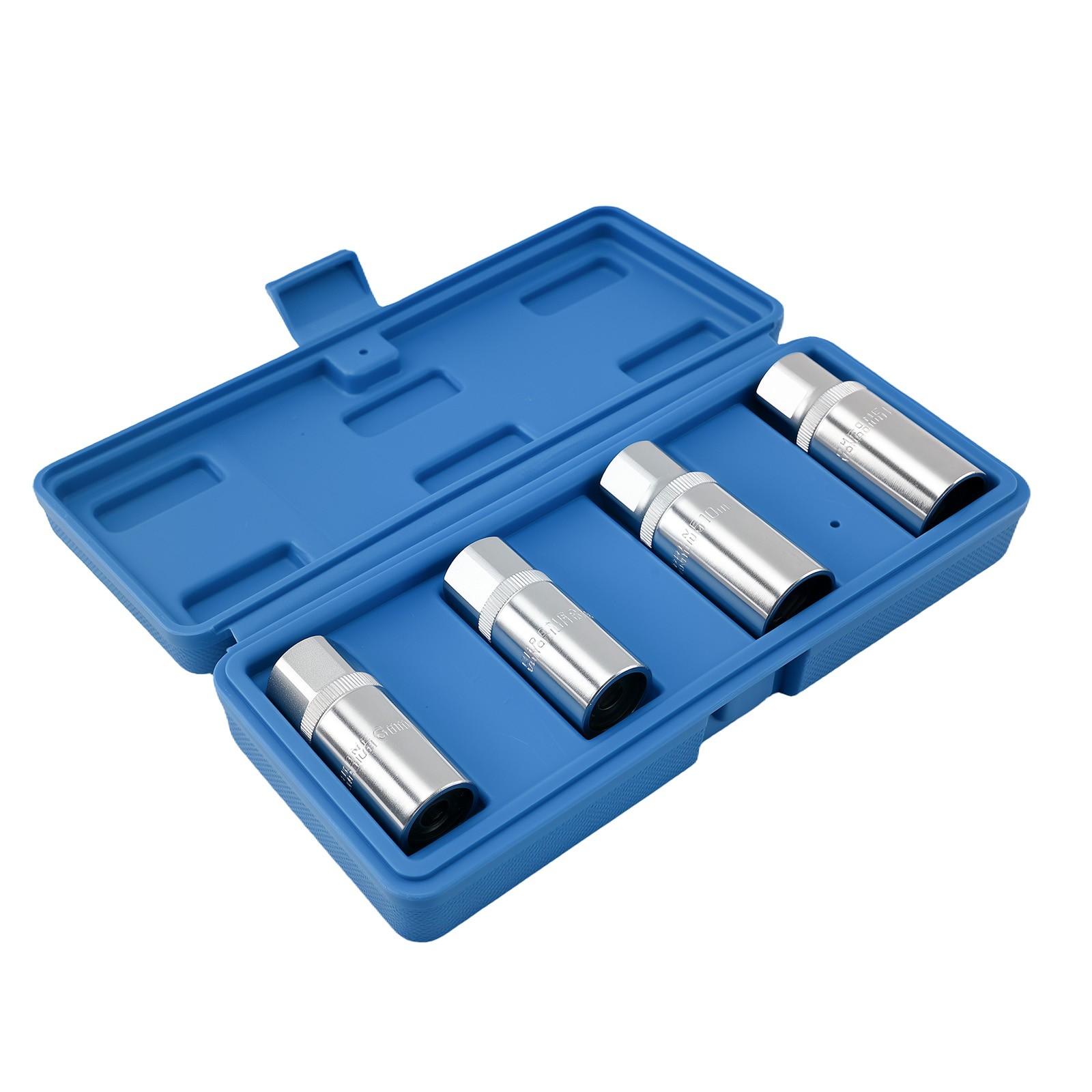 4X Stud Extractor Kit for Automotive Exhaust 6-12mm 1/2in Drive CRV Removal Tool