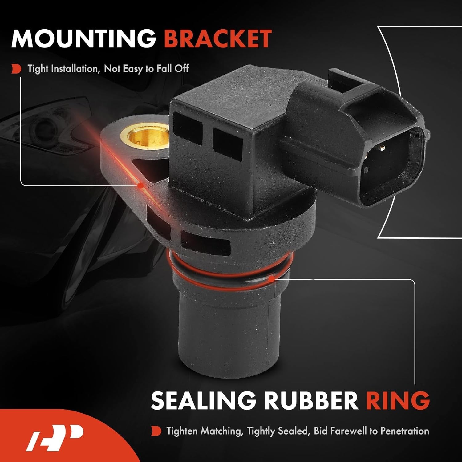 A-Premium 2-PC Engine Camshaft Position Sensor Compatible w/Mitsubishi Outlander