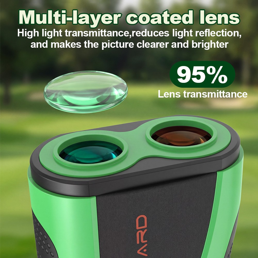 Golf Rangefinder with Slope 1200Yards Range Finder Golf Flag Locking Vibration