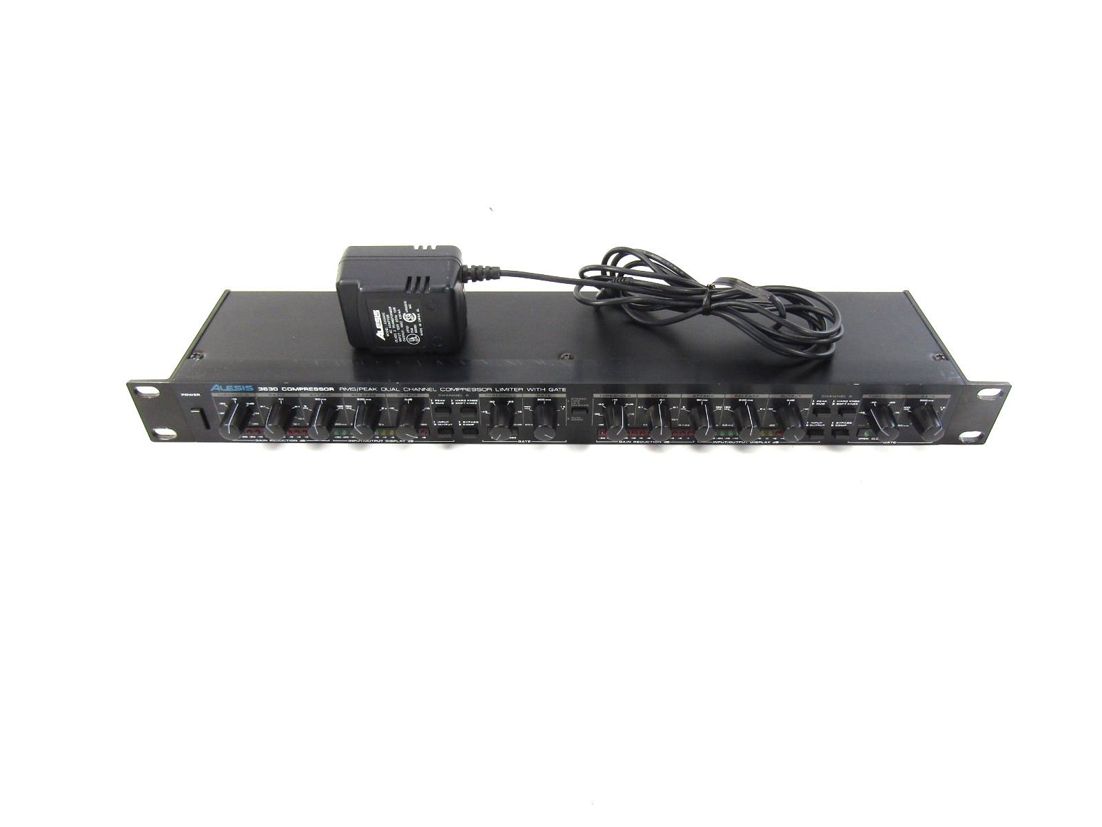 Alesis 3630 RMS/Peak Dual Channel Compressor Limiter w/ Gate