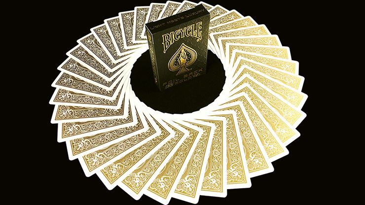 Bicycle MetalLuxe Gold Playing Cards Limited Edition by JOKARTE, Collectable