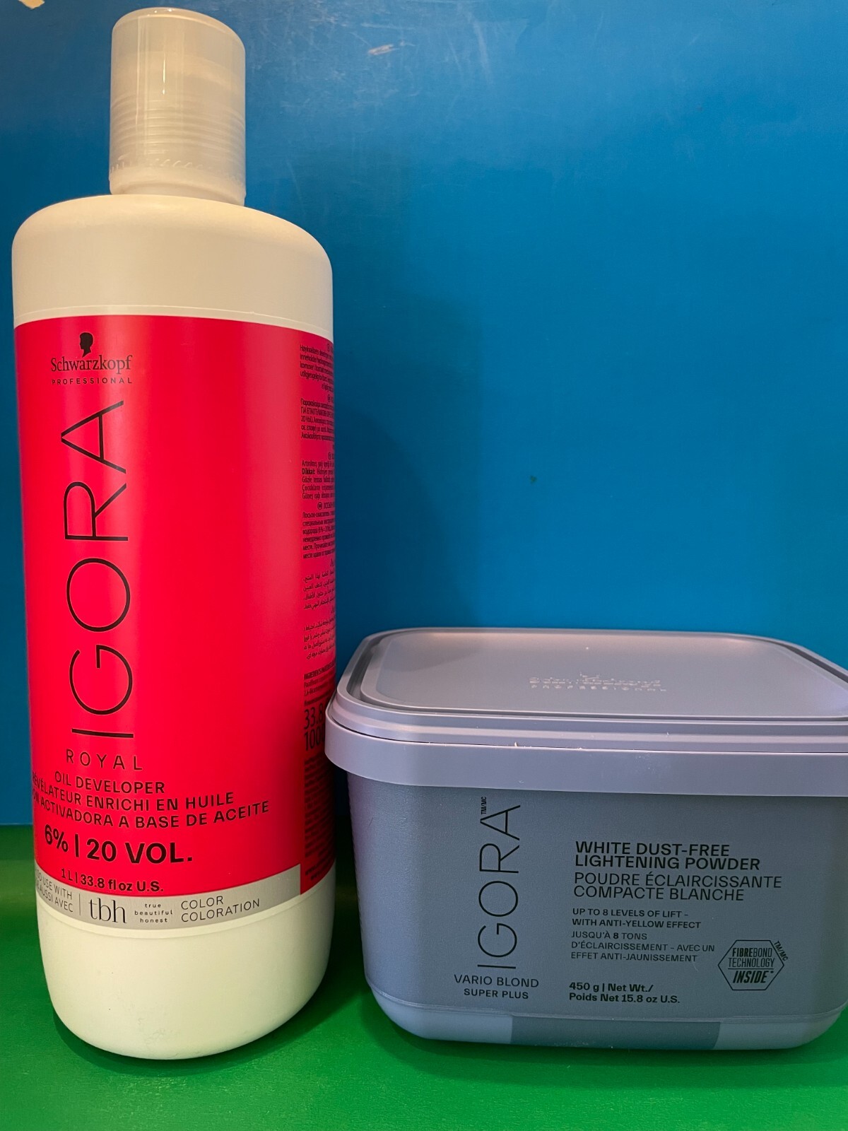 Schwarzkopf Igora Vario Blond Super Plus Lightening Powder Blue OR Duo