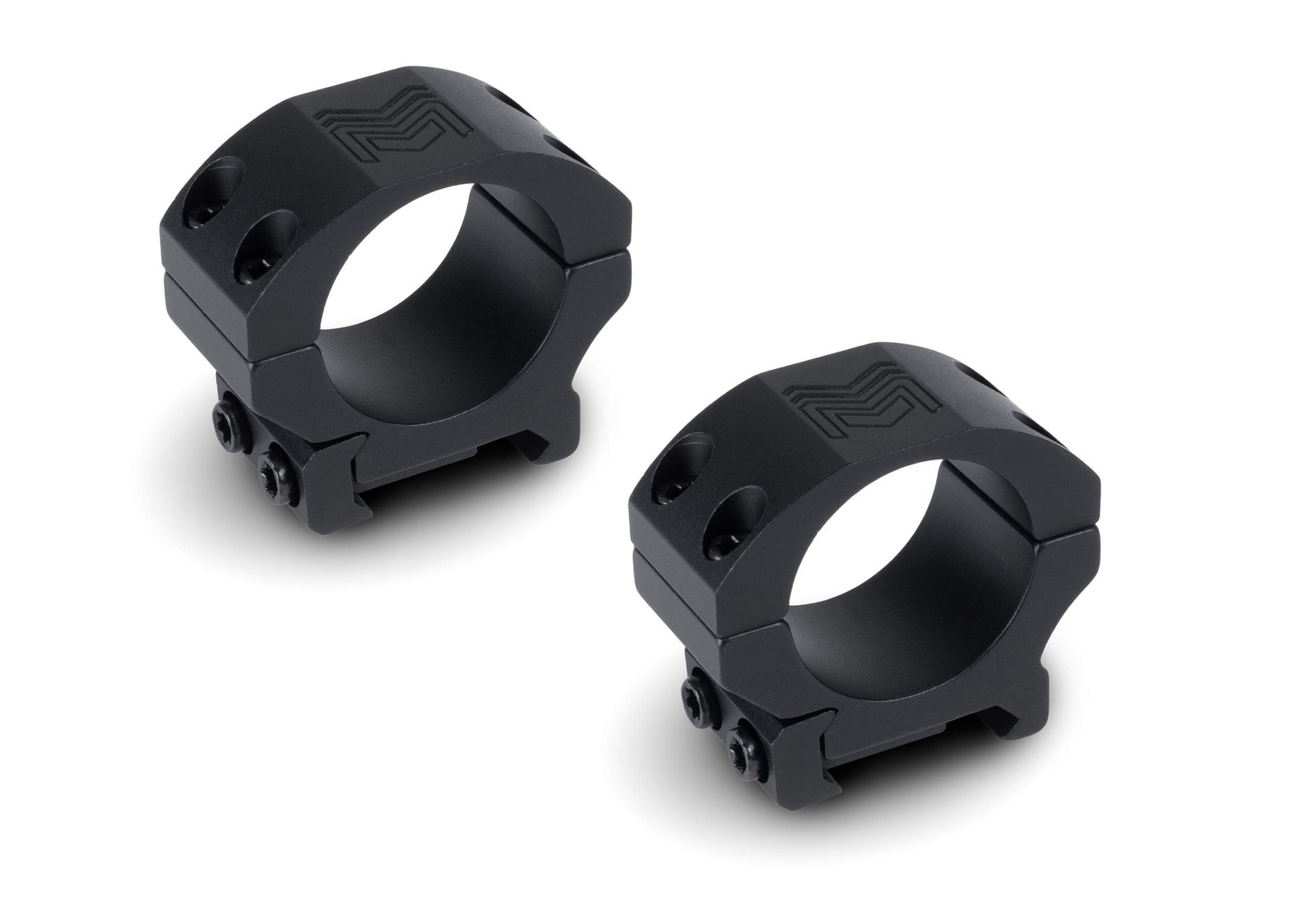 Monstrum Precision Picatinny Scope Rings | 1 inch Diameter | 0.80 height
