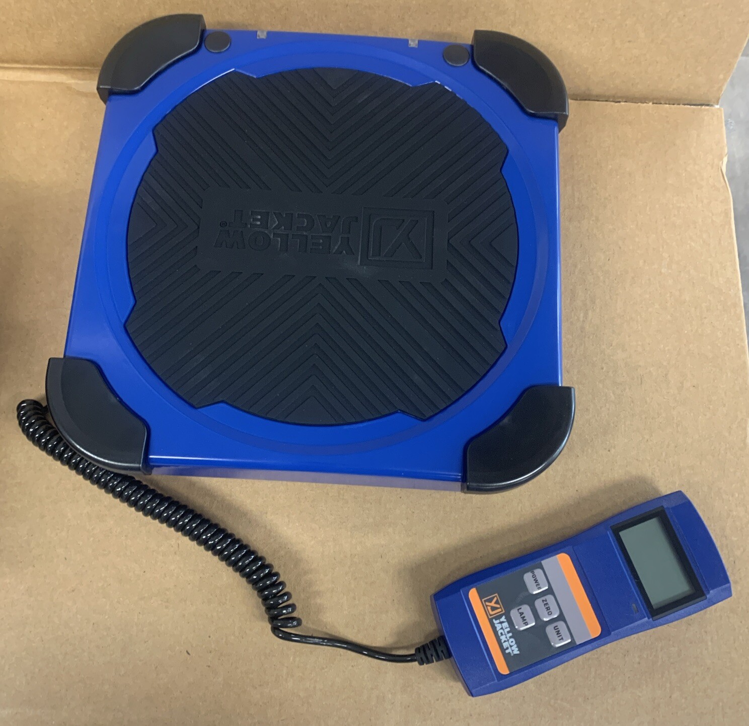 YELLOW JACKET 220LB REFRIGERANT CHARGING SCALE 68862