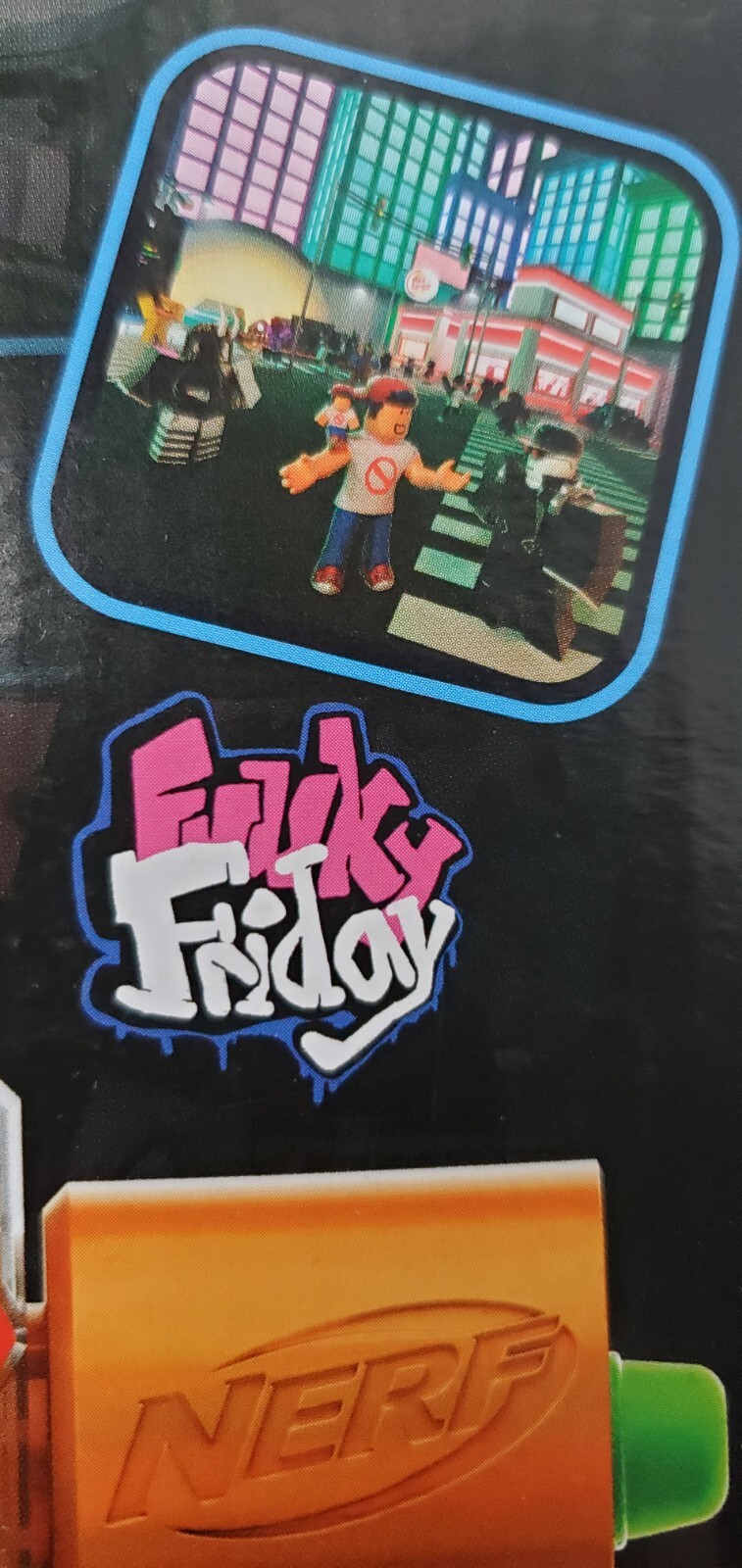 ROBLOX Nerf Blaster Funky Friday SYNCHRO SHOT Rare Code HASBRO