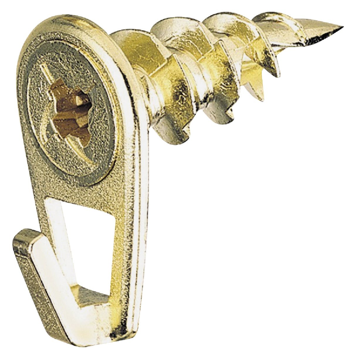 Hillman Anchor Wire 35 Lb. Capacity Brass Self-Drilling Wall Driller Picture