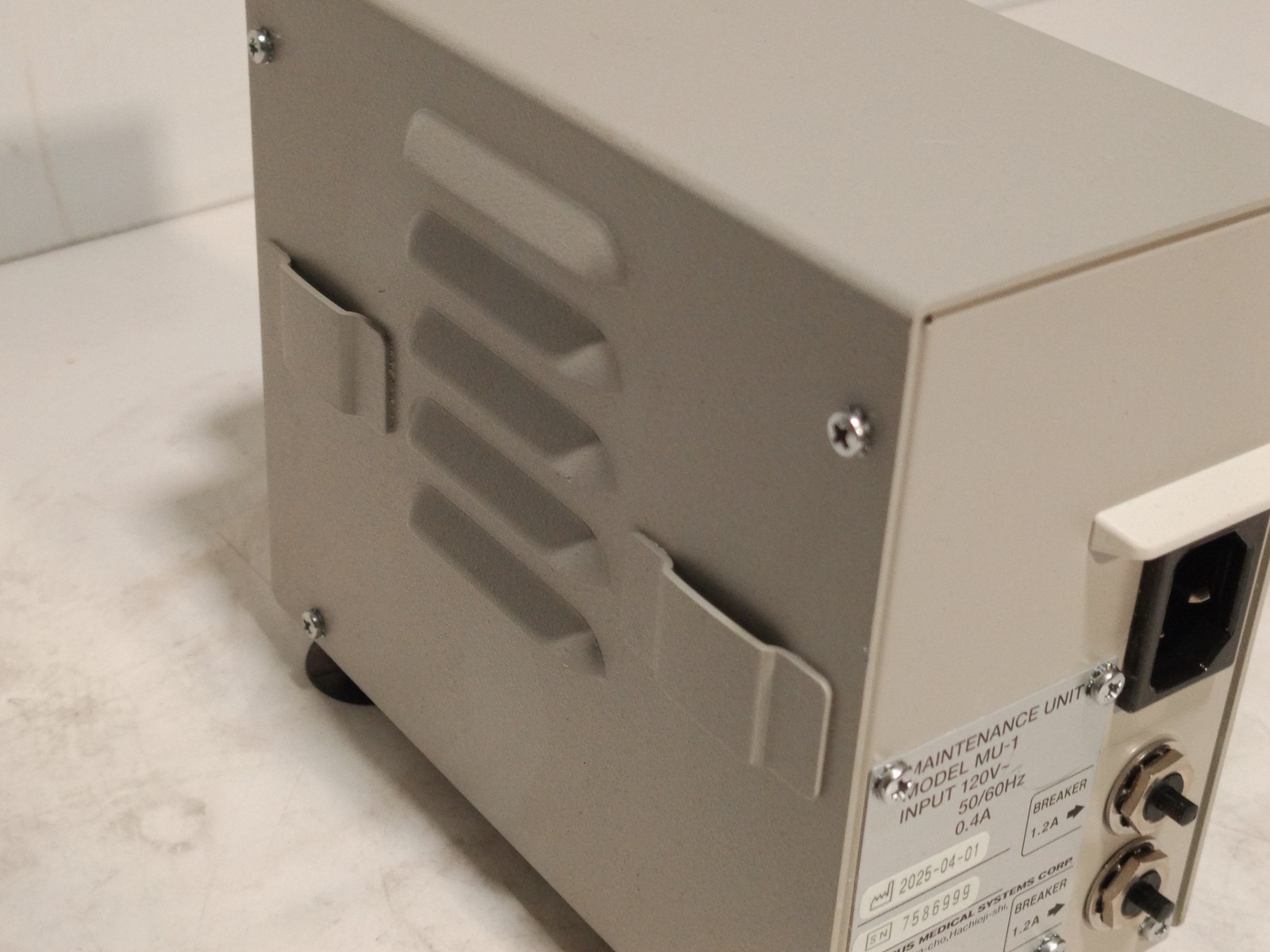 Olympus MU-1 Maintenance Unit Endoscopy Light Source Service Module 120V