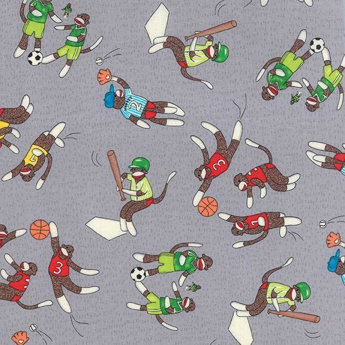 Moda Fabric ~1/2 yard~Monkey Tales ~ Erin Michael ~26081 20~100% Cotton