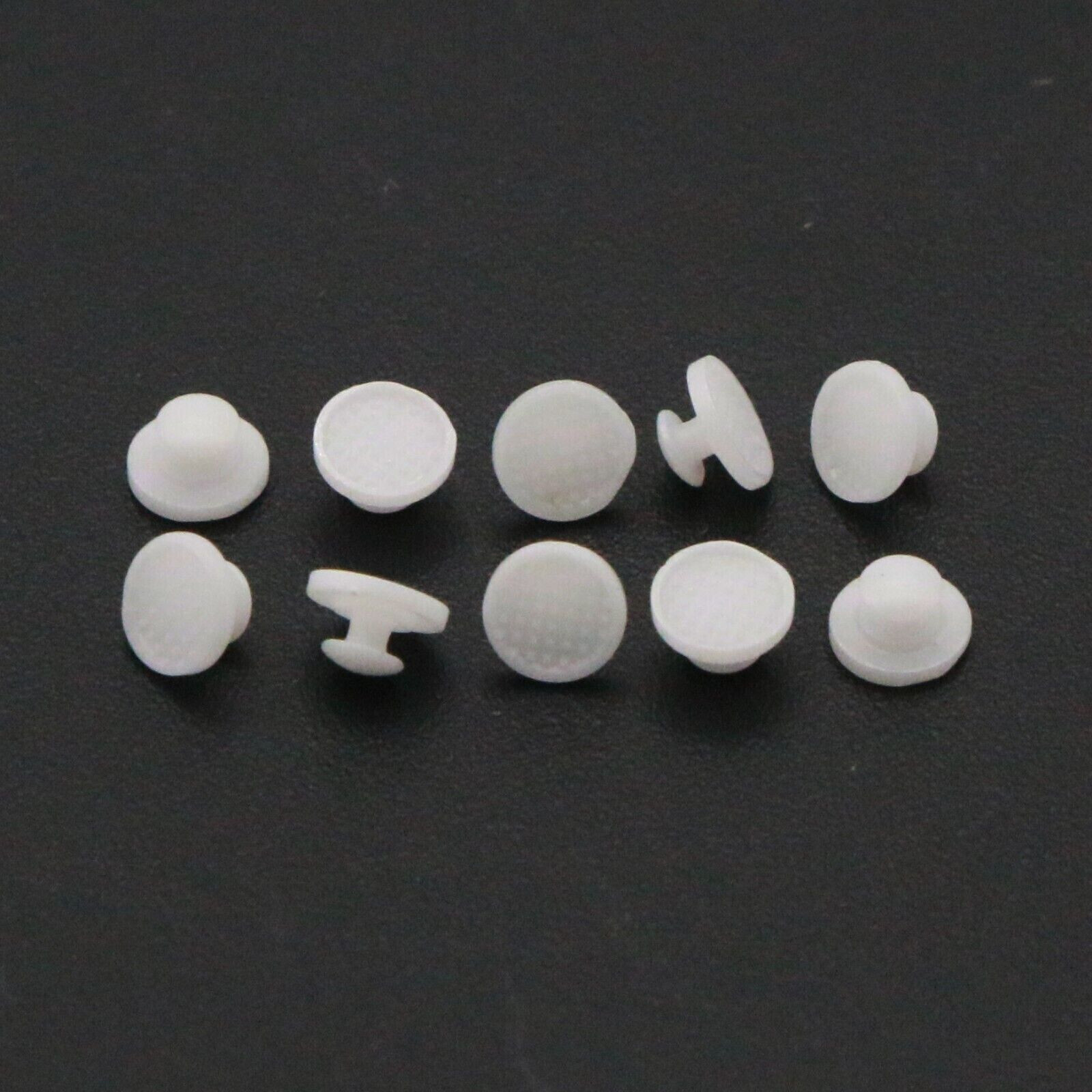 Dental Orthodontic Elliptical Lingual Button Bondable Round Base Traction Hook
